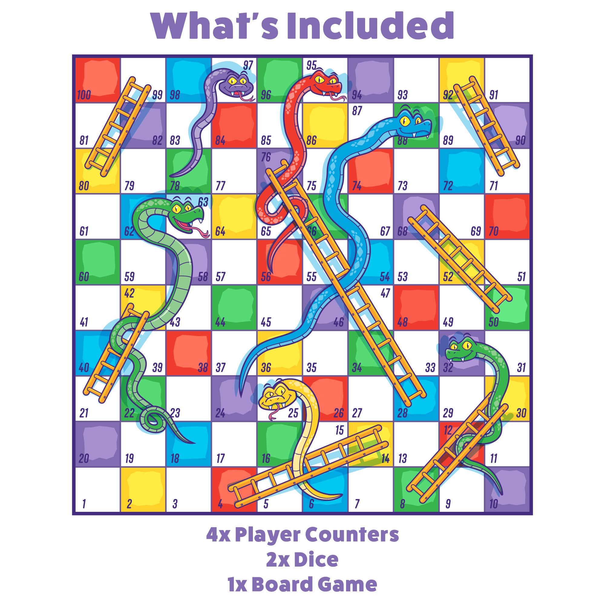 snake and ladders family games night
