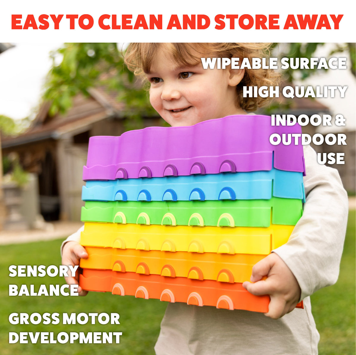 stackable stepping beams