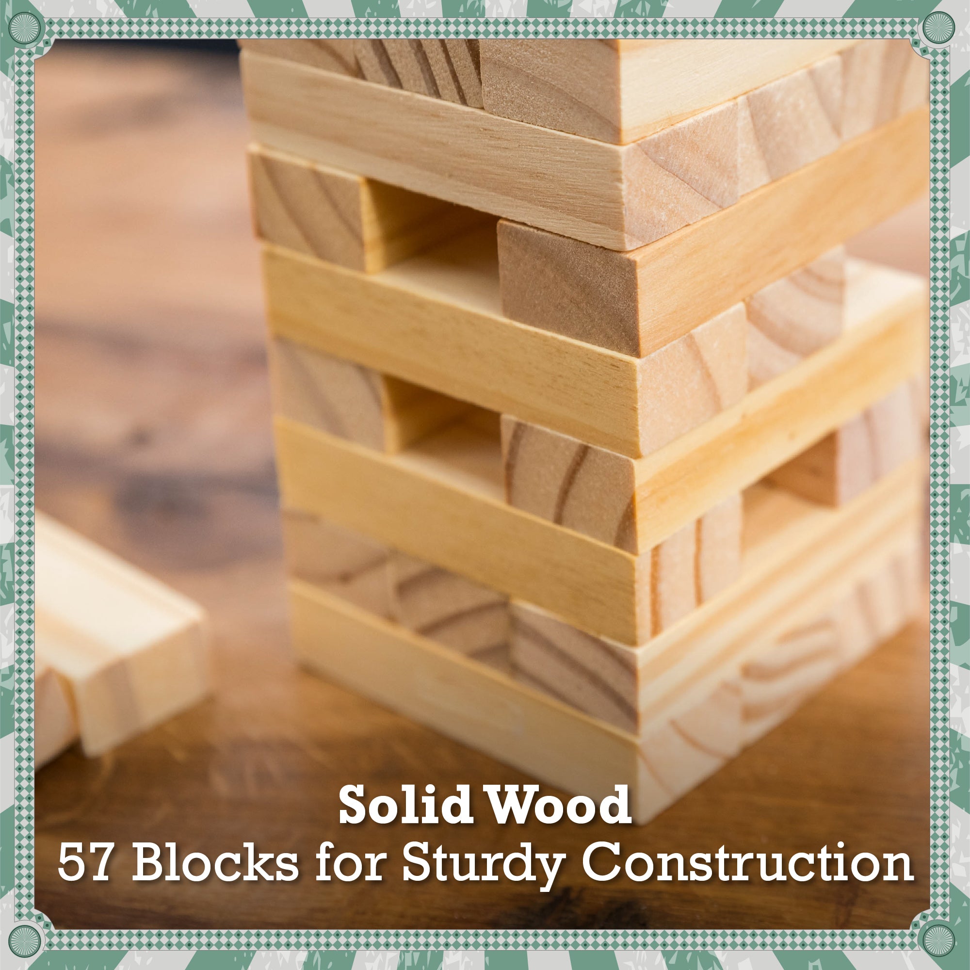 stacking block tower