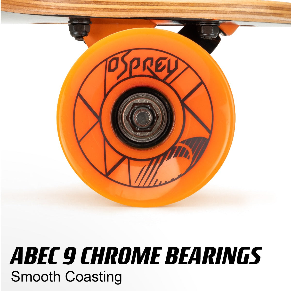 Nexus graphic longboard for beginners and teens