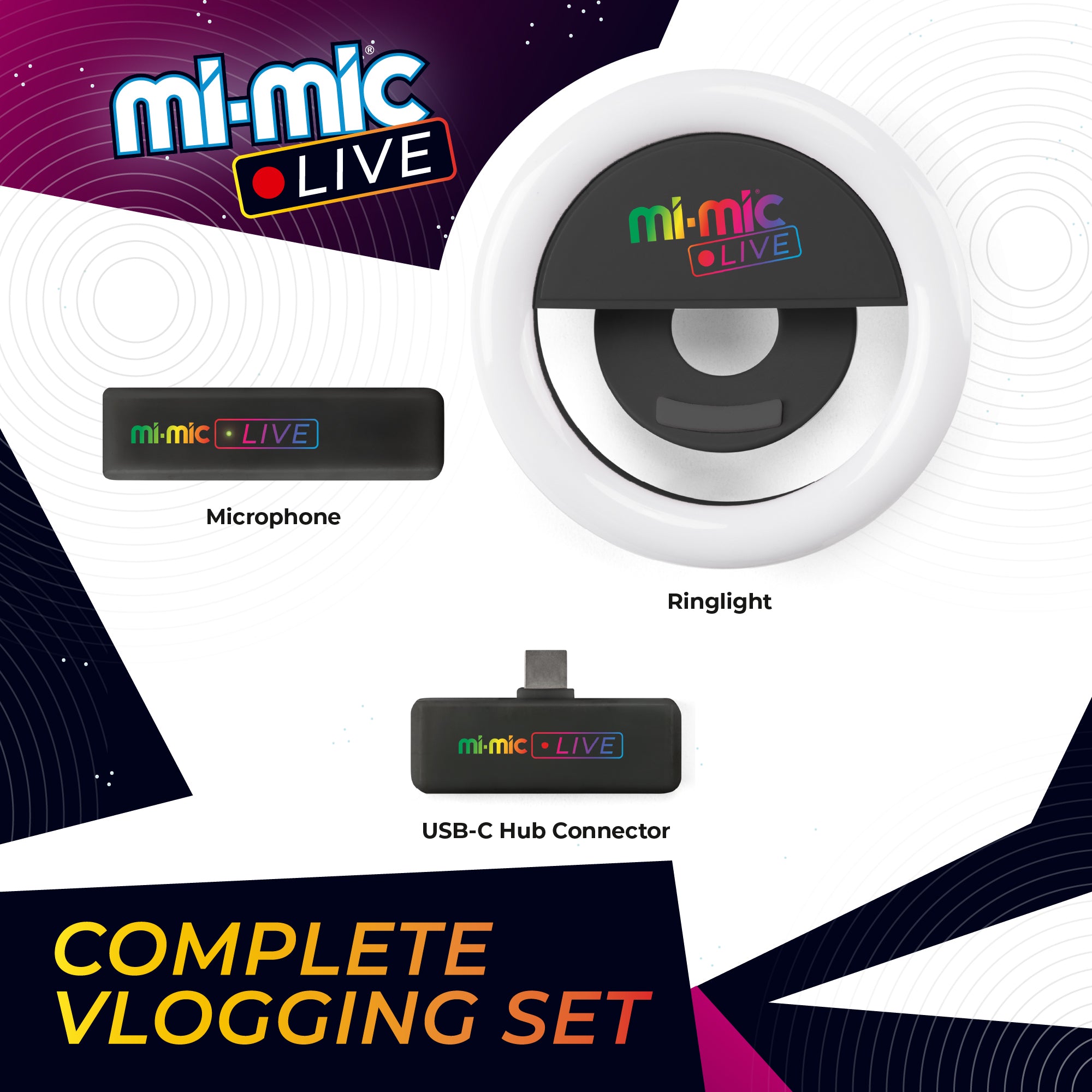 vlogging kit with usb-c
