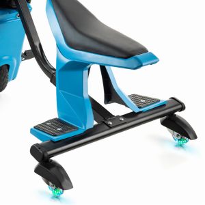 vortex go kart with rear led wheels