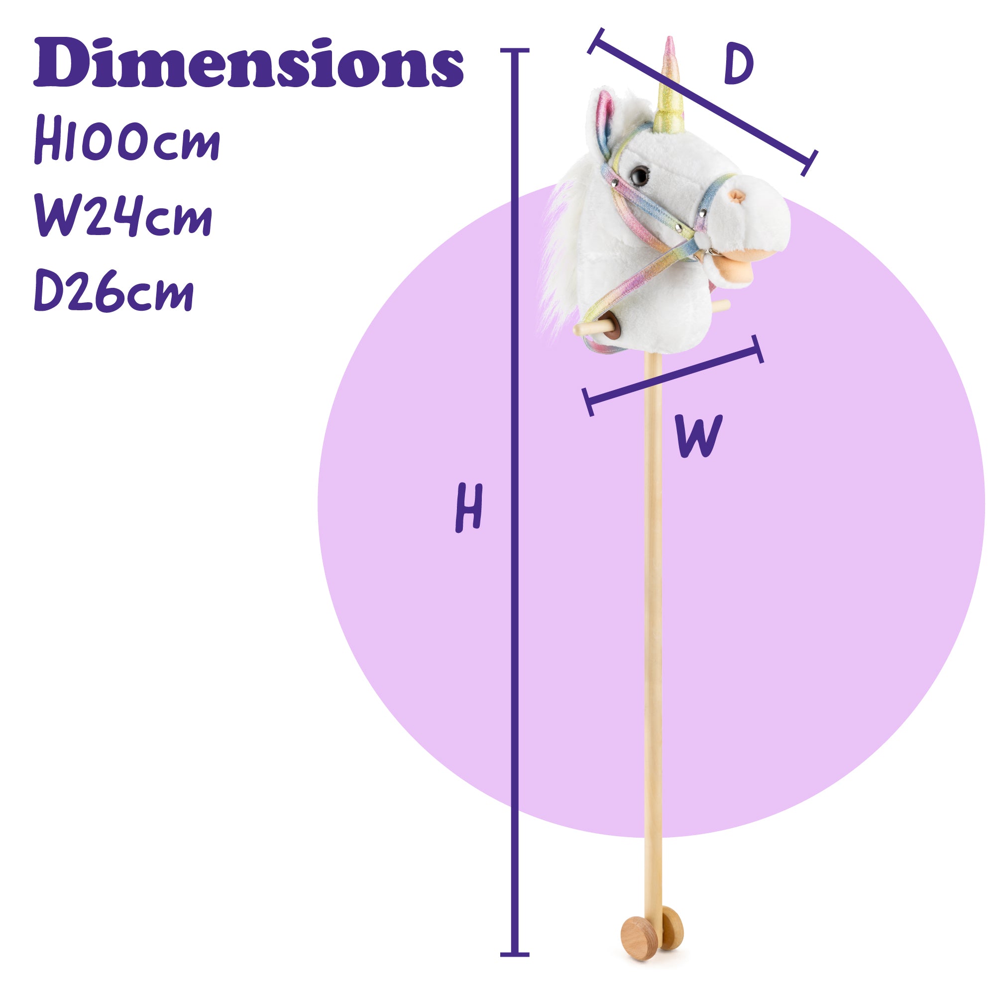 wooden hobby horse