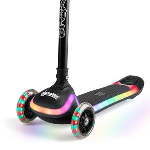 3 wheel scooter with LED lights