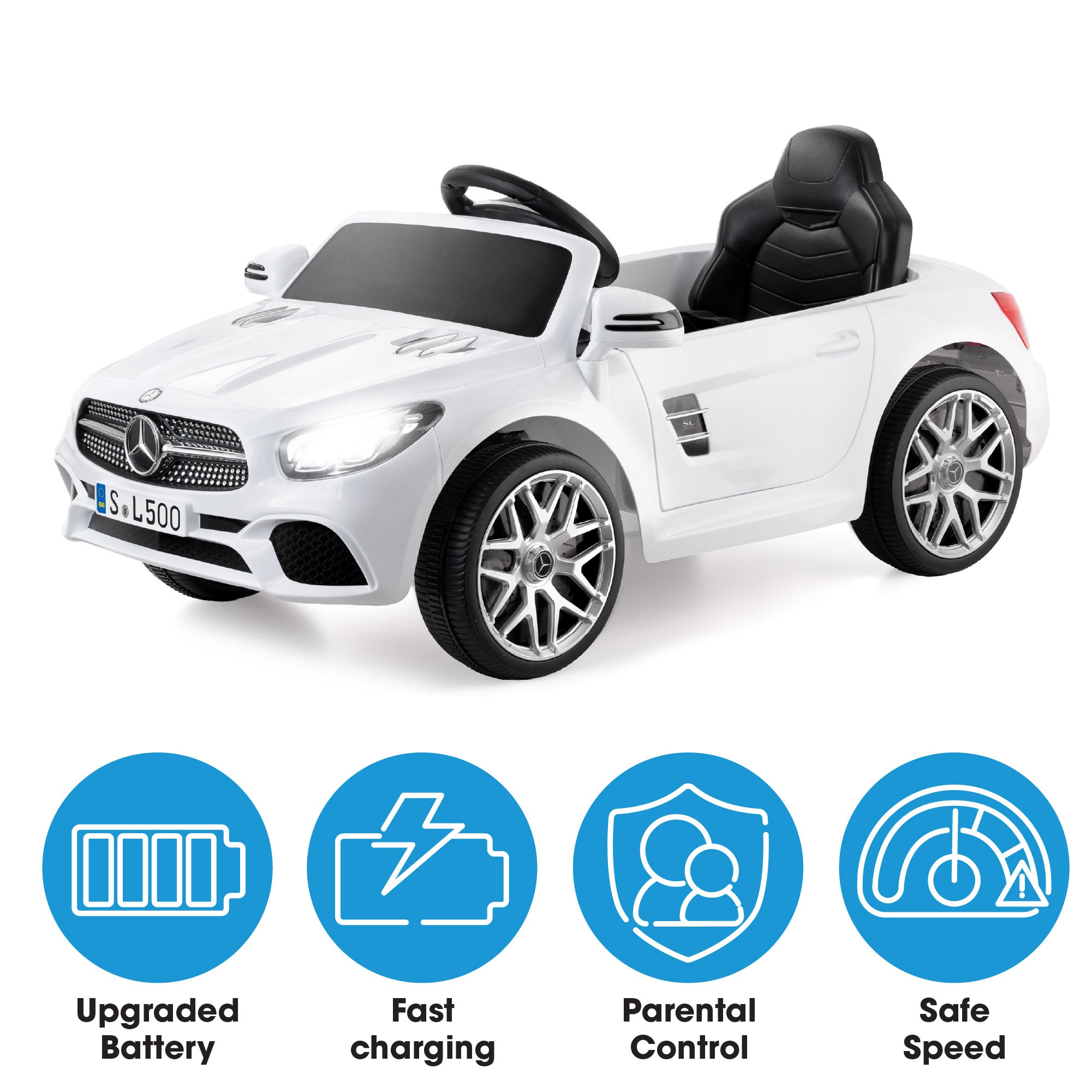 kids mercedes ride on