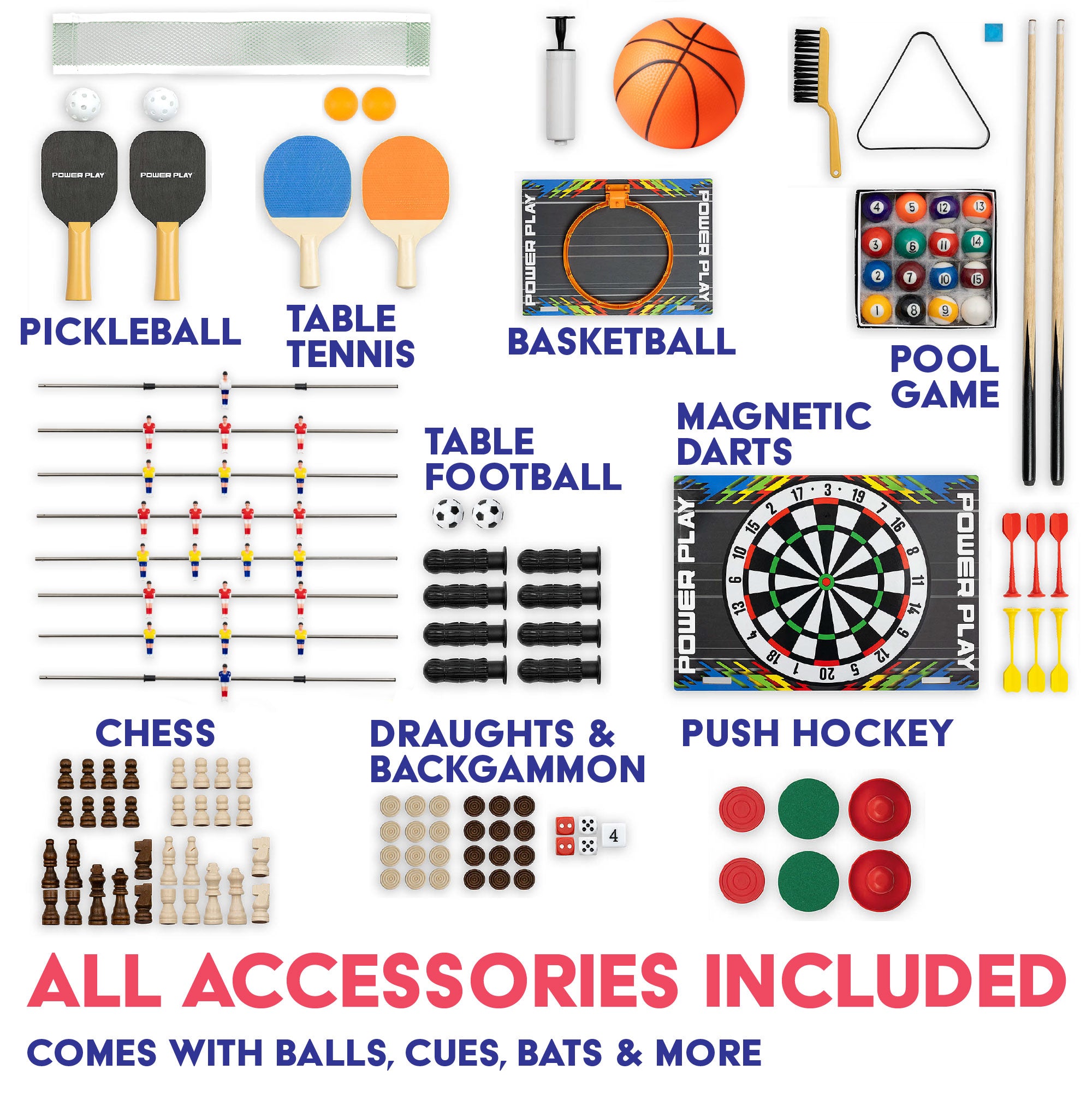 10-in-1 Games Table