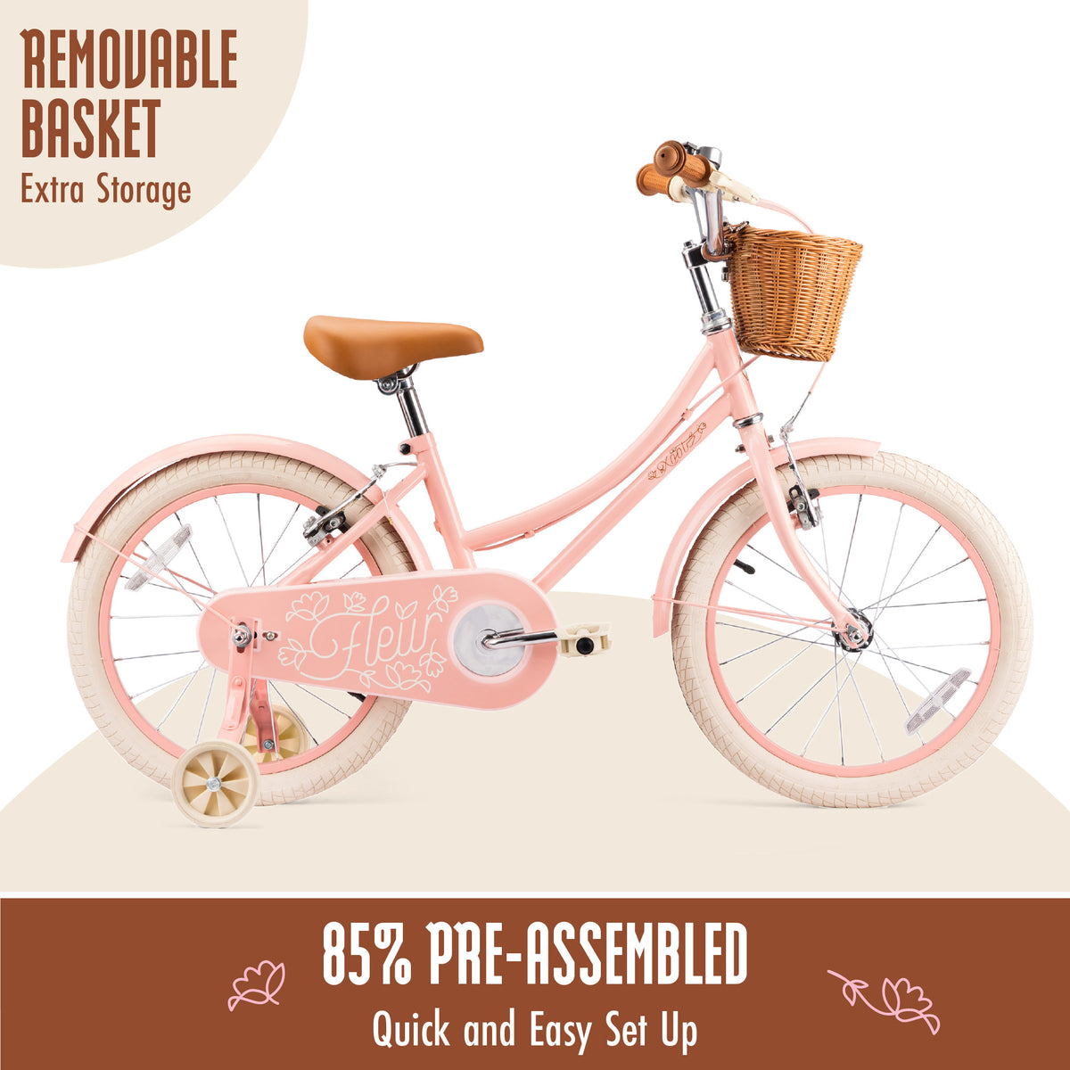 bicycle for girls with 18 inch wheels