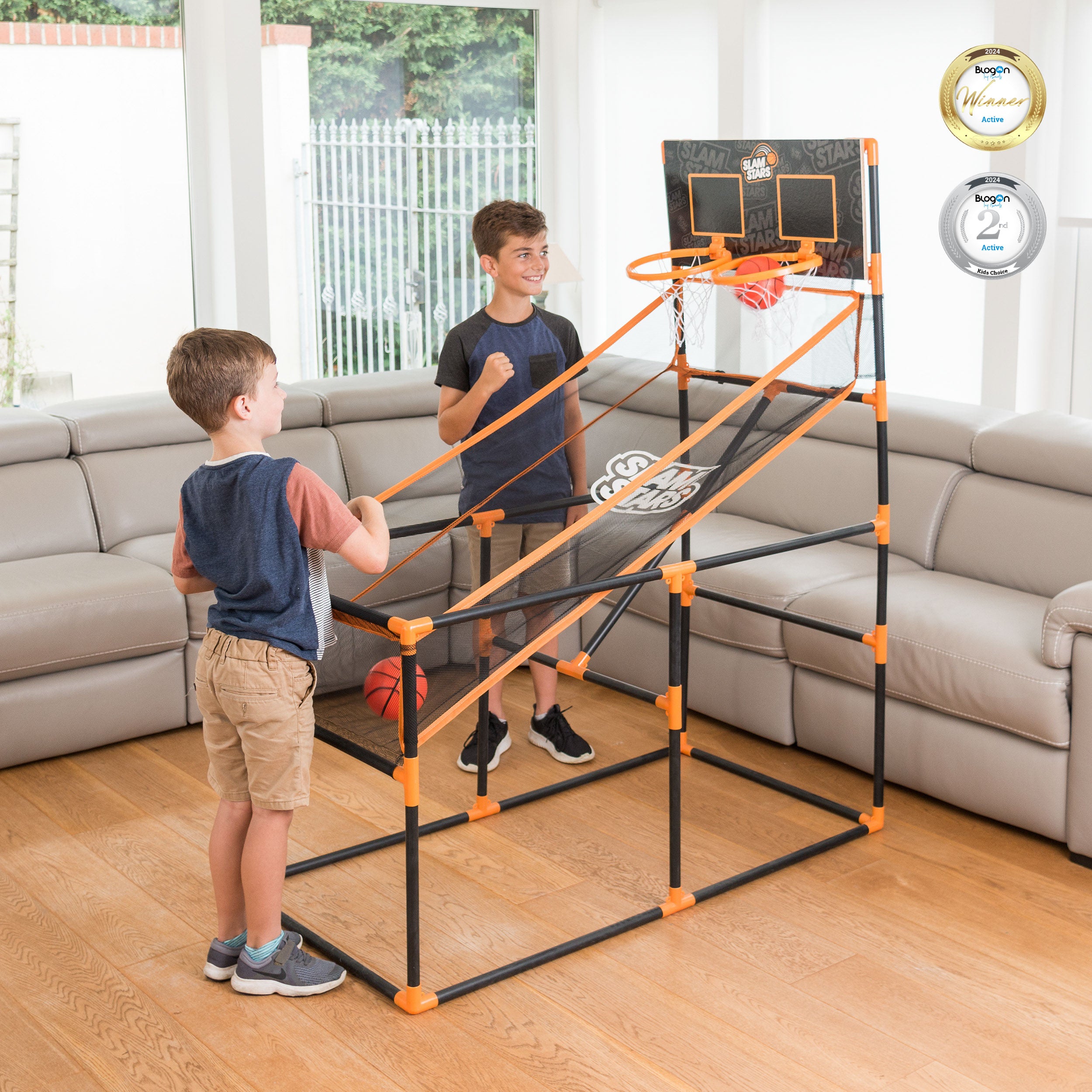 double baskatball hoop