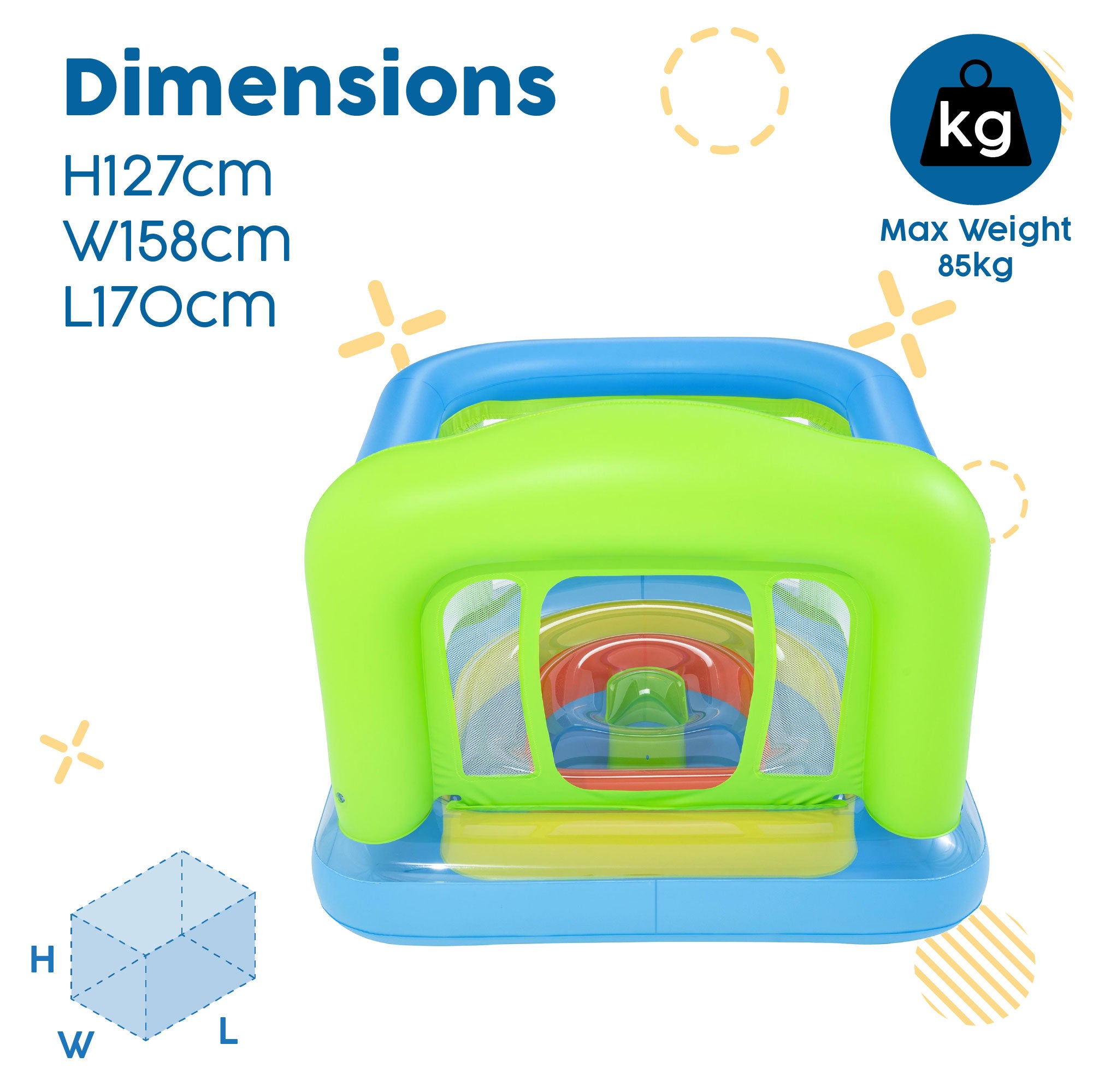 Jump-O-Rama Kids Bouncer