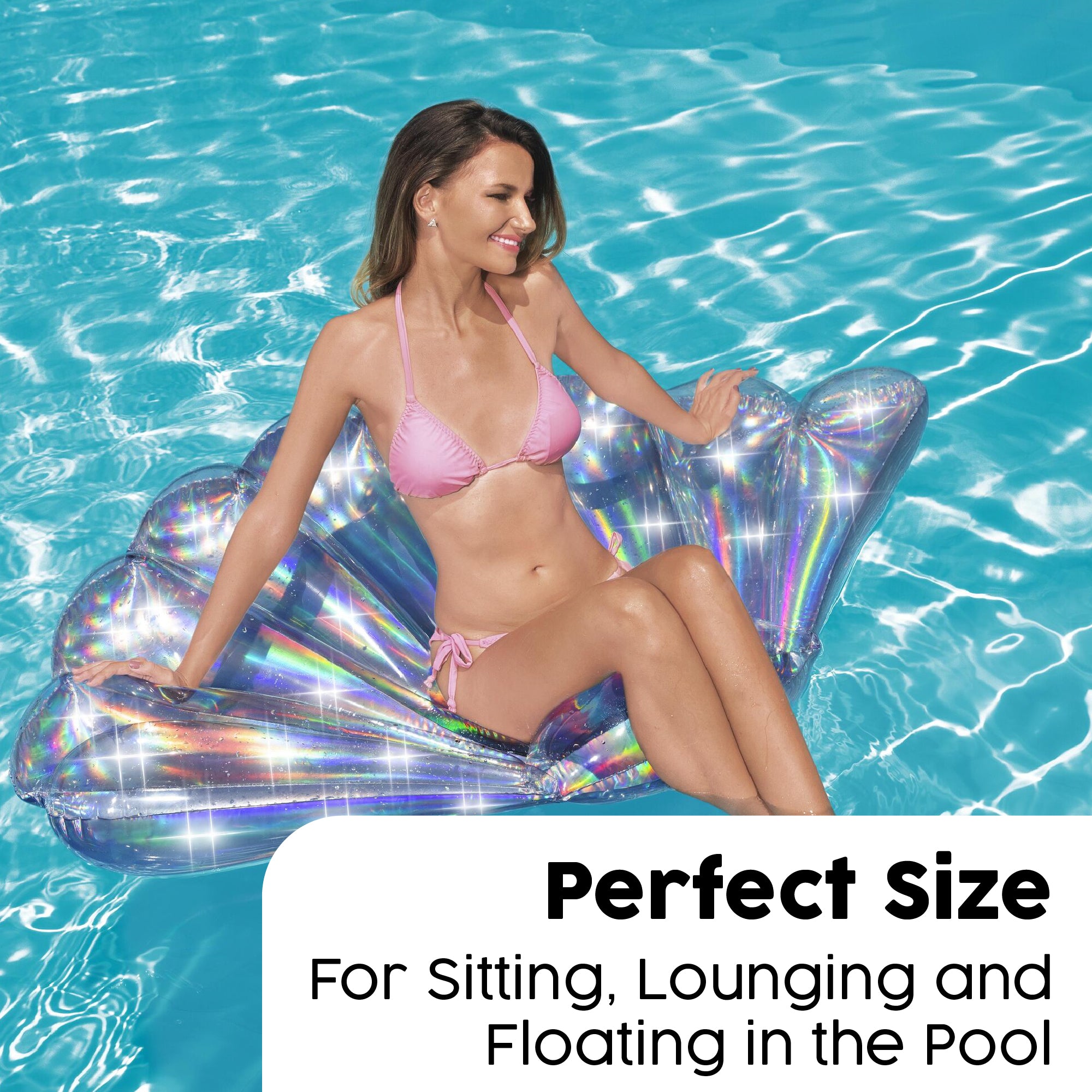 inflatable shell lounge