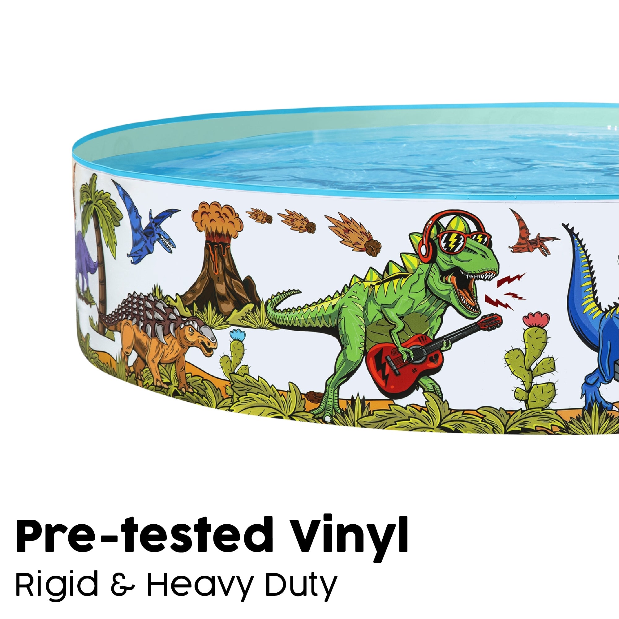 Dinosaur Themed Kids Inflatable Paddling Pool