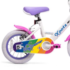 Protective Chain Guard on Kids 12 inch Wheel Bike