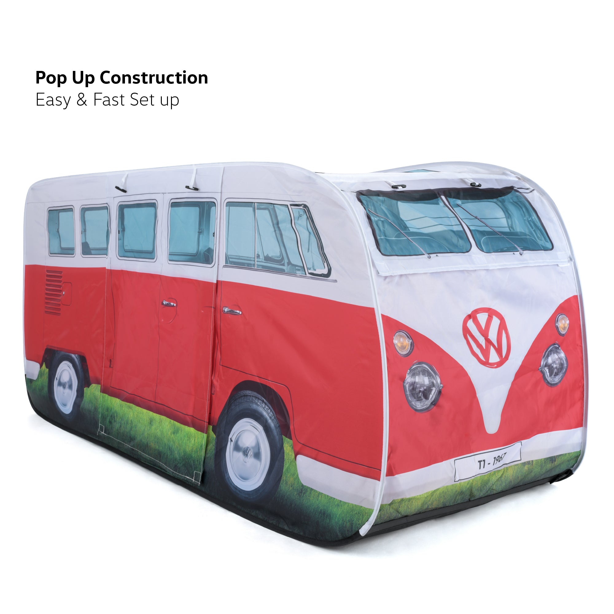 VW Kids Pop Up Tent - Titan Red