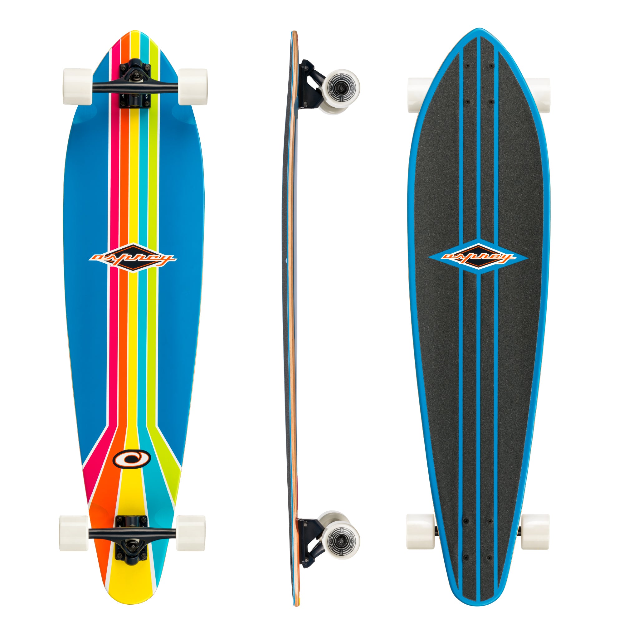 40" Pintail Longboard Skateboard - Seventy-Two