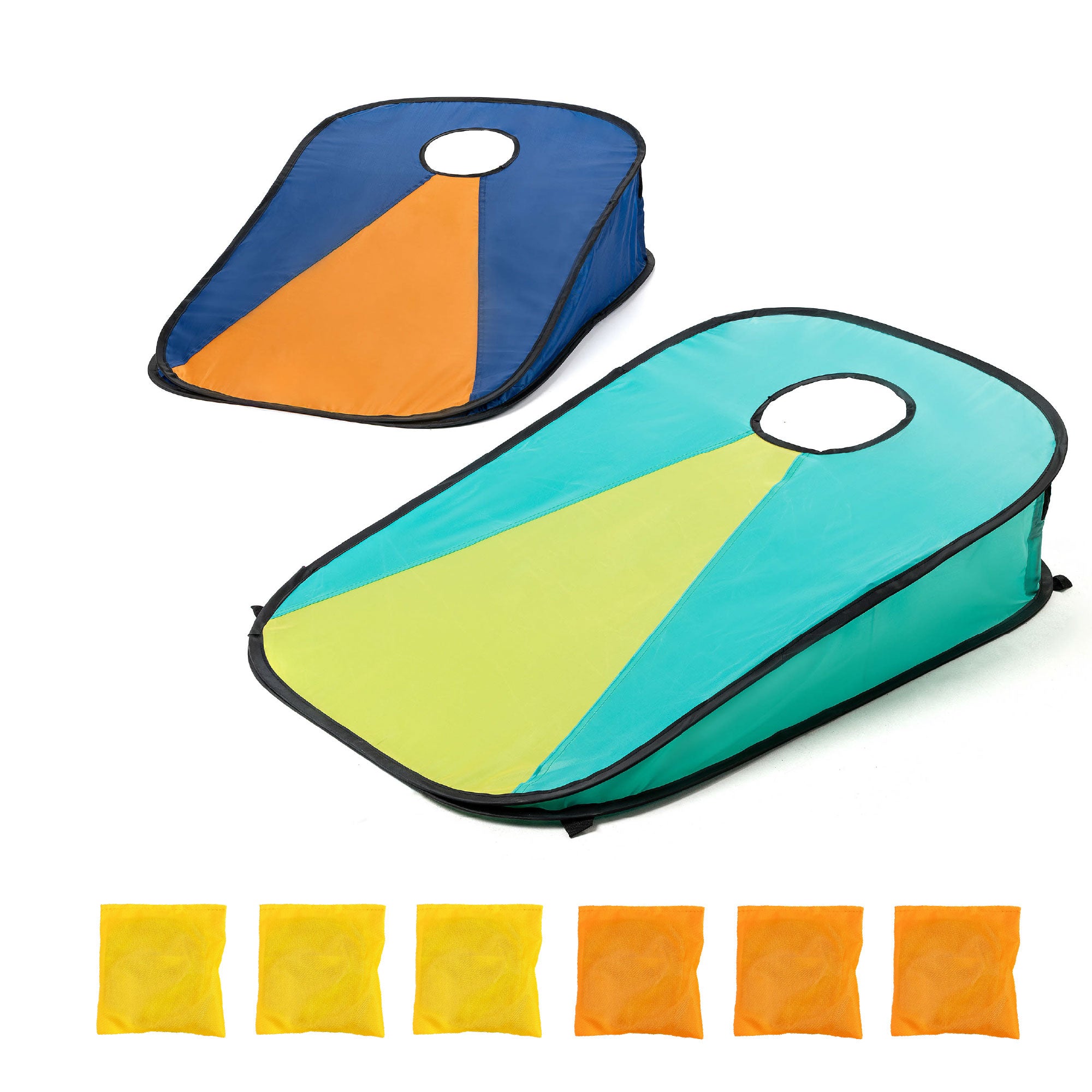 Garden Game Pop Up Cornhole Set for Kids