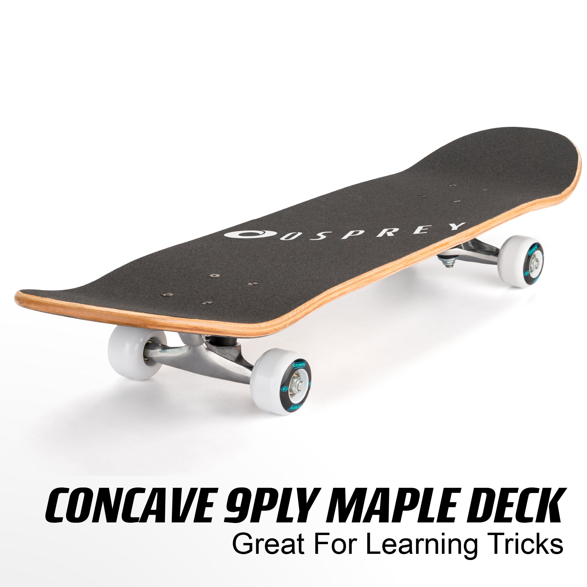8" x 31" Complete Double Kick Skateboard - Savages