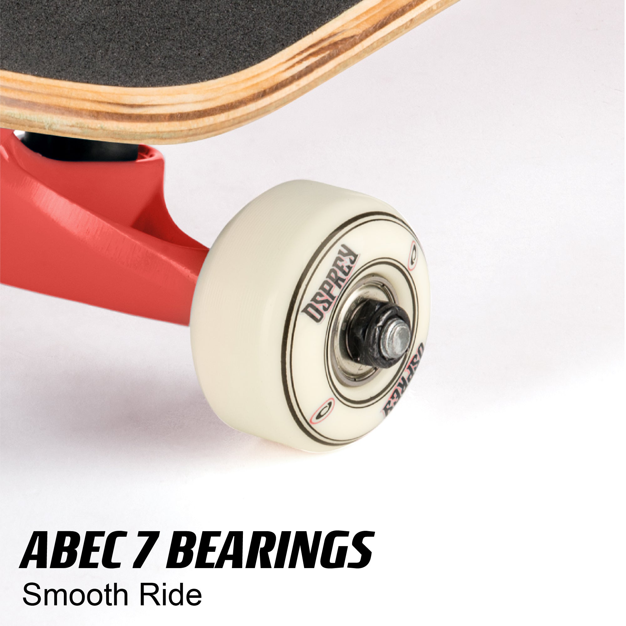 8" x 31" Complete Double Kick Skateboard - Envy