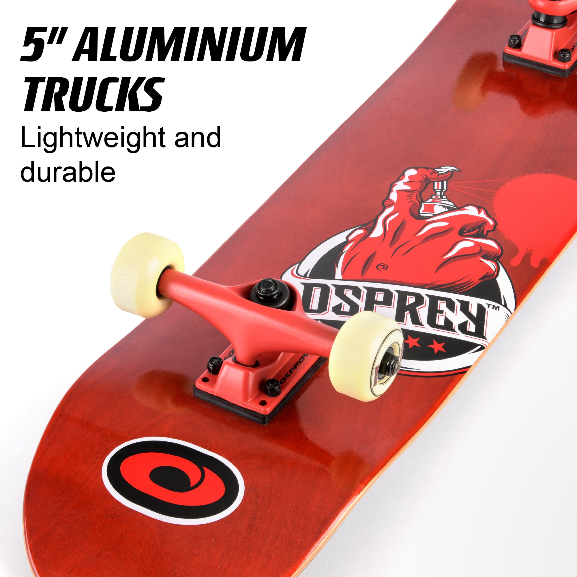 8" x 31" Complete Double Kick Skateboard - Envy