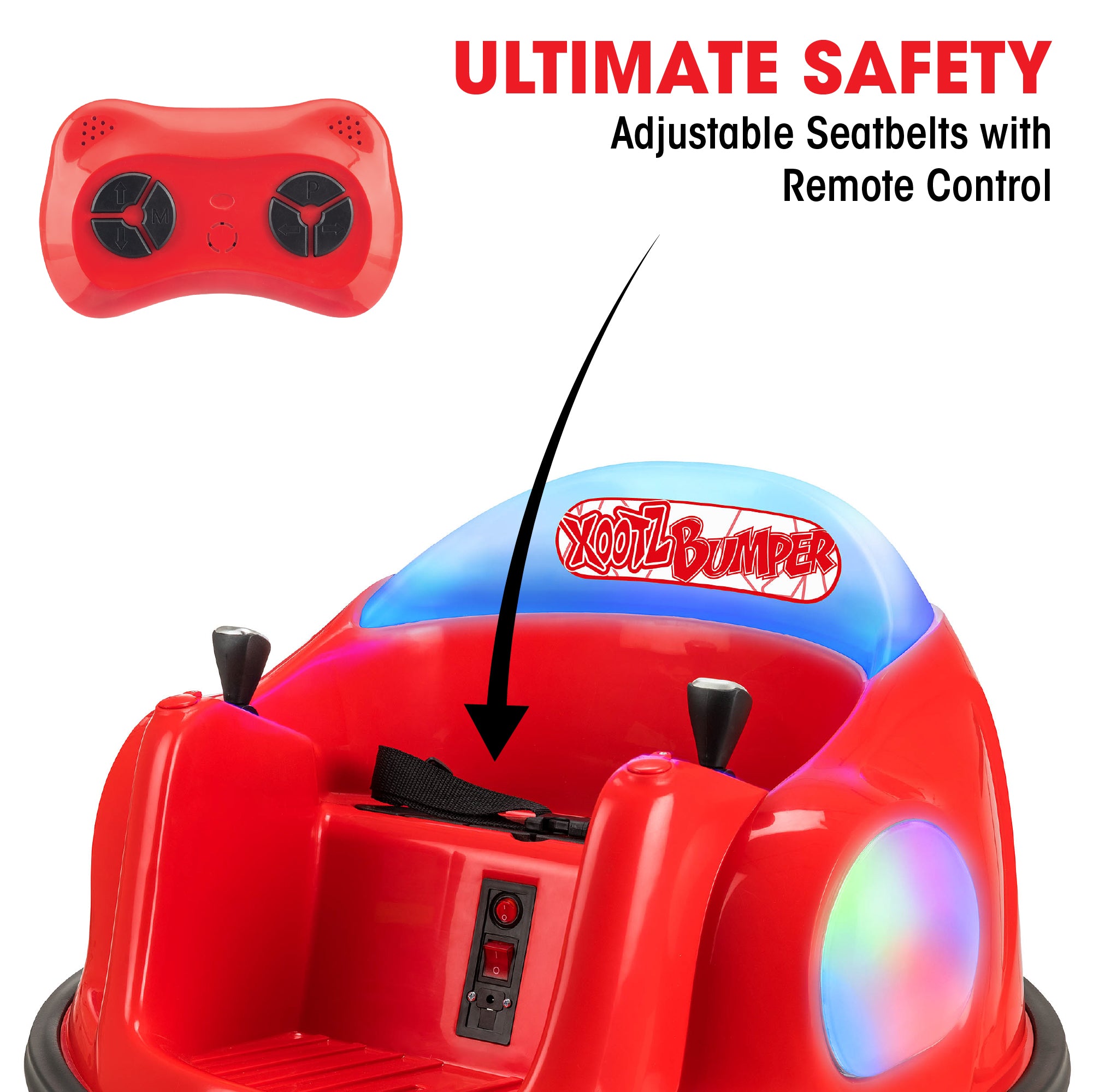 Electric Bumper Car Ride-On
