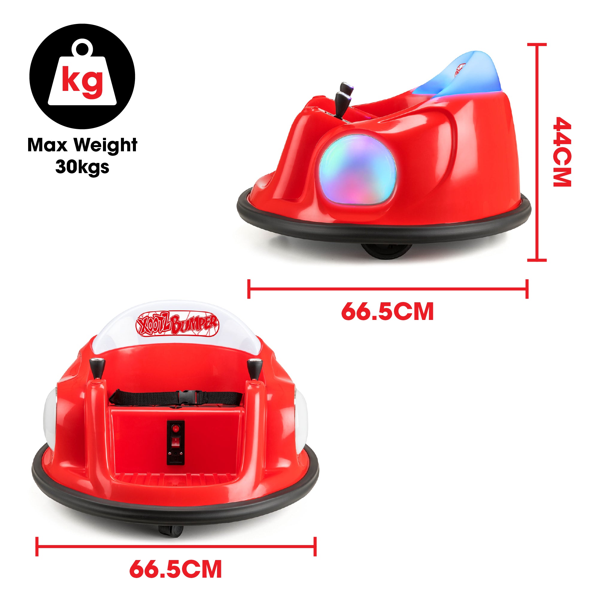 Electric Bumper Car Ride-On
