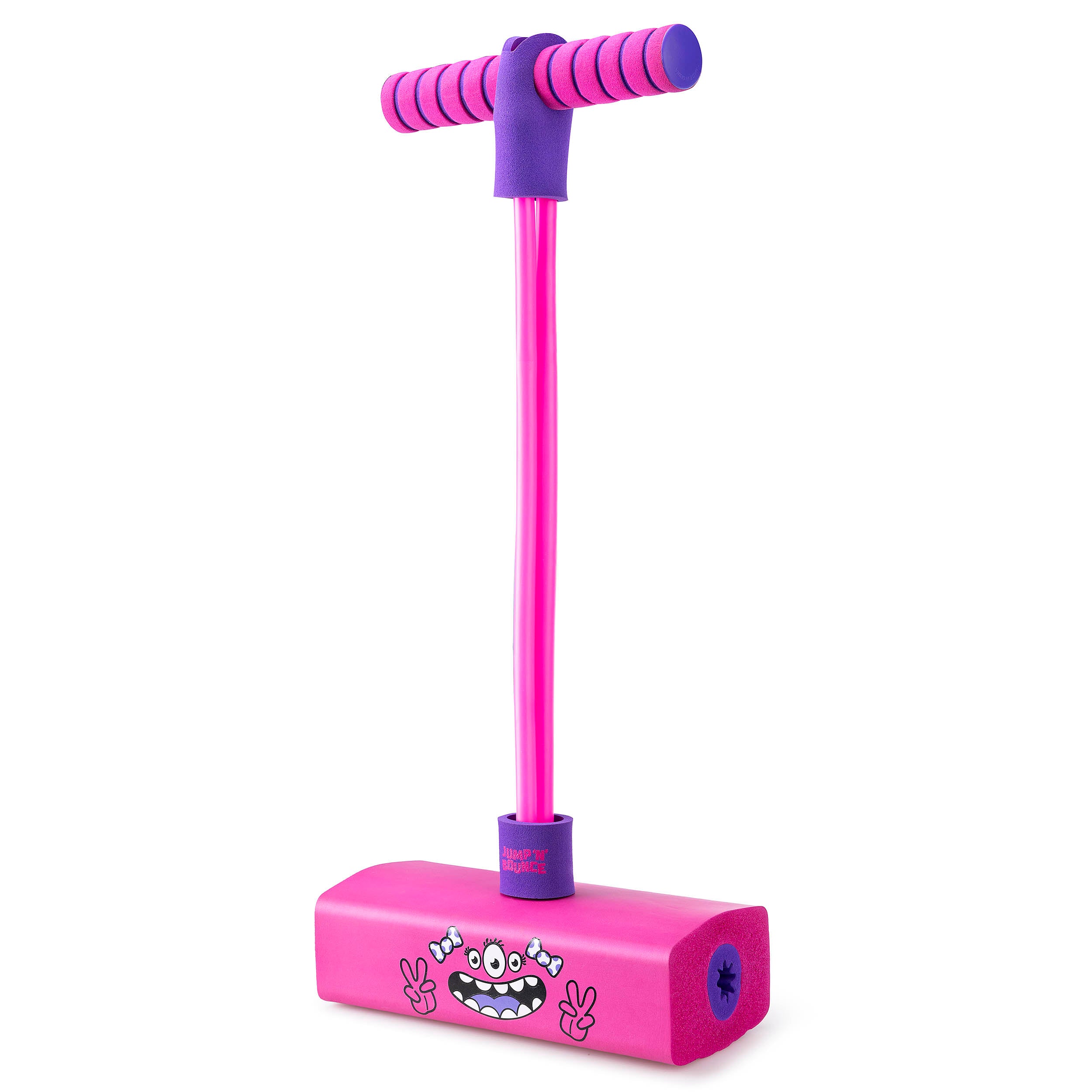 Jump 'N' Bounce Squishy Bungee Hopper - Pink