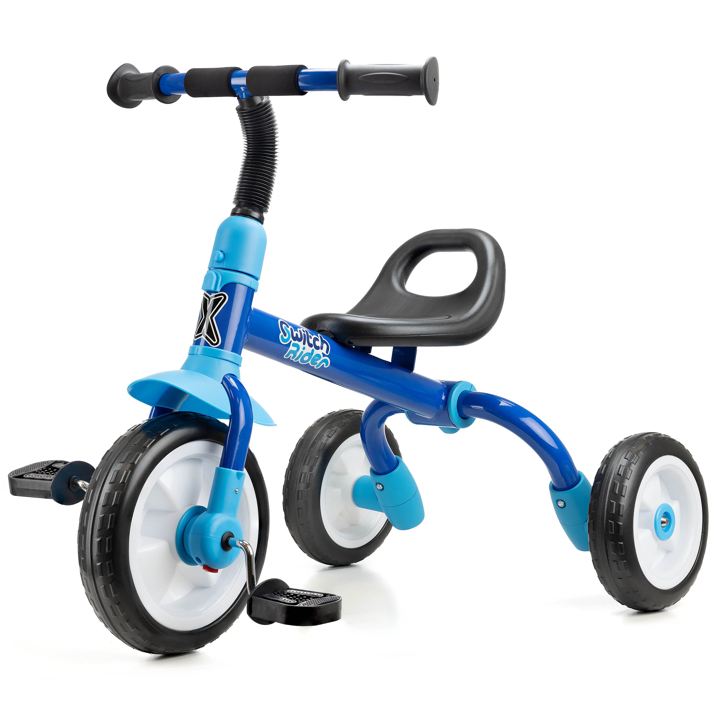 5 in 1 Folding Balance Trike - Blue