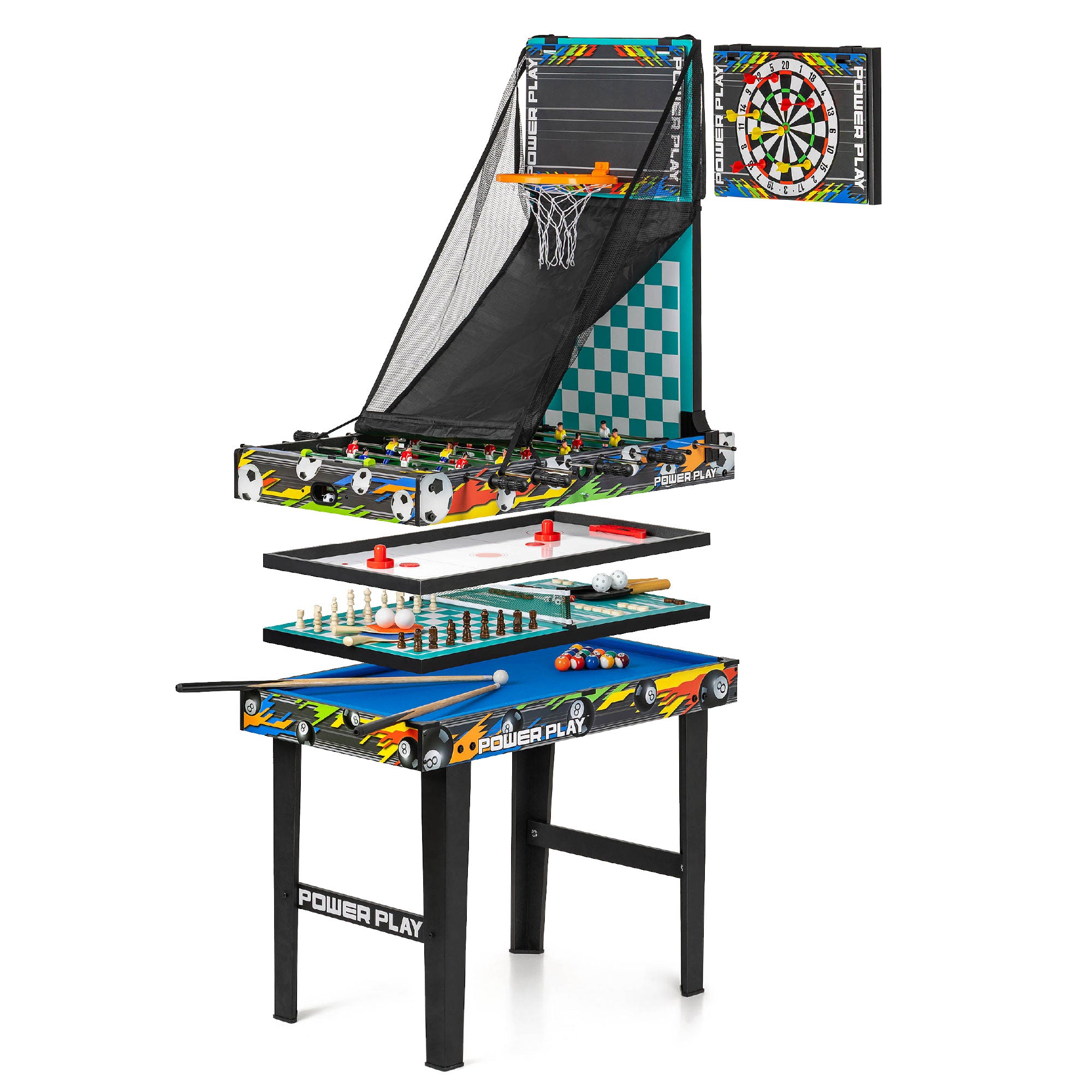 10-in-1 Games Table