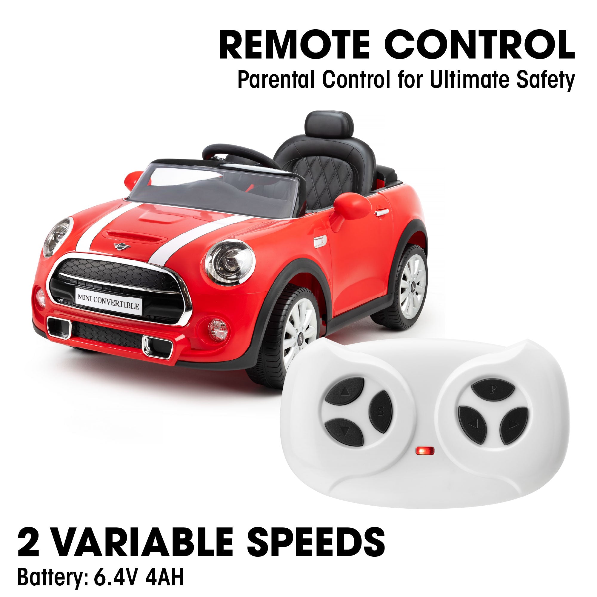 Mini Cooper Ride-On Car