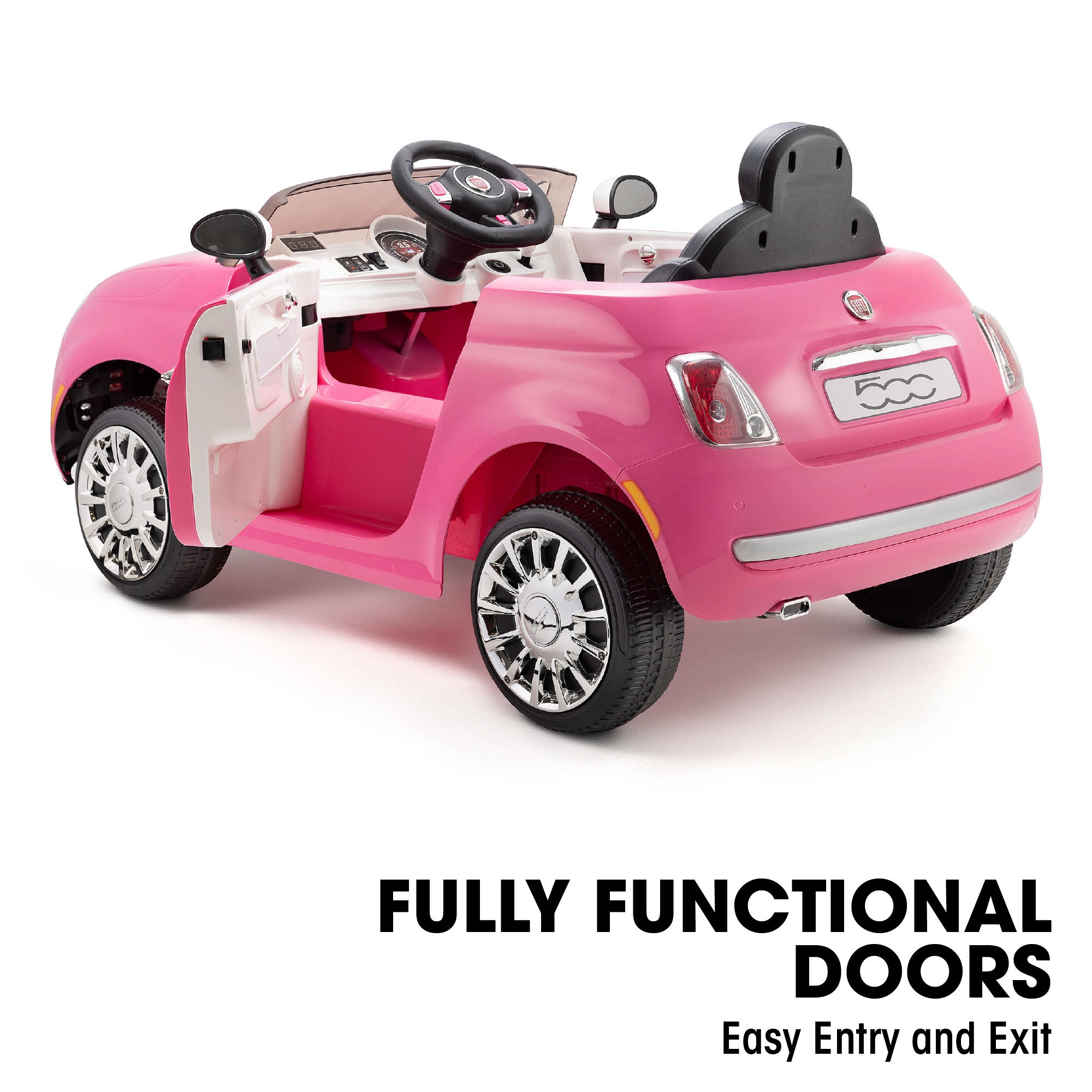Fiat 500 Ride-On Car