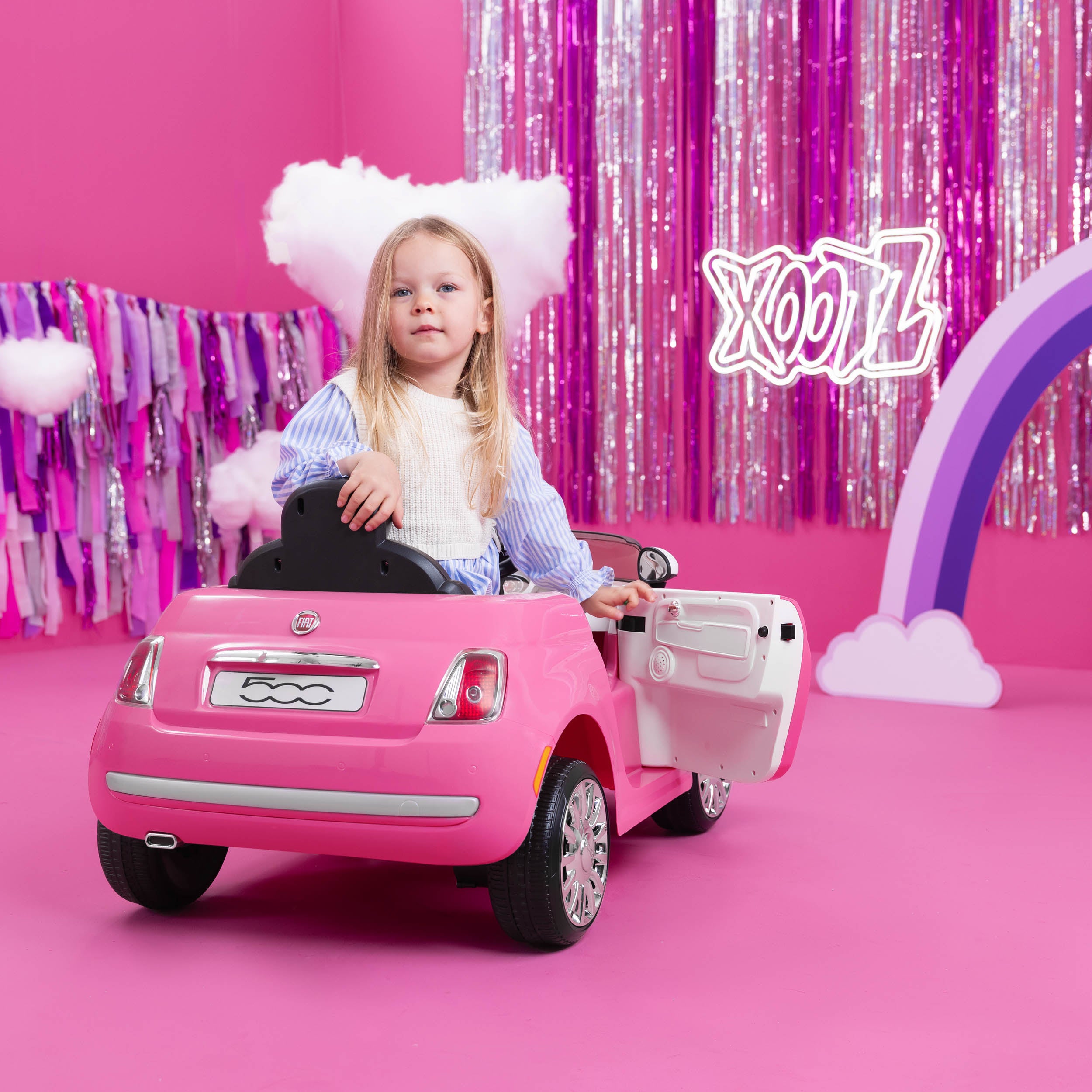 Fiat 500 Ride-On Car