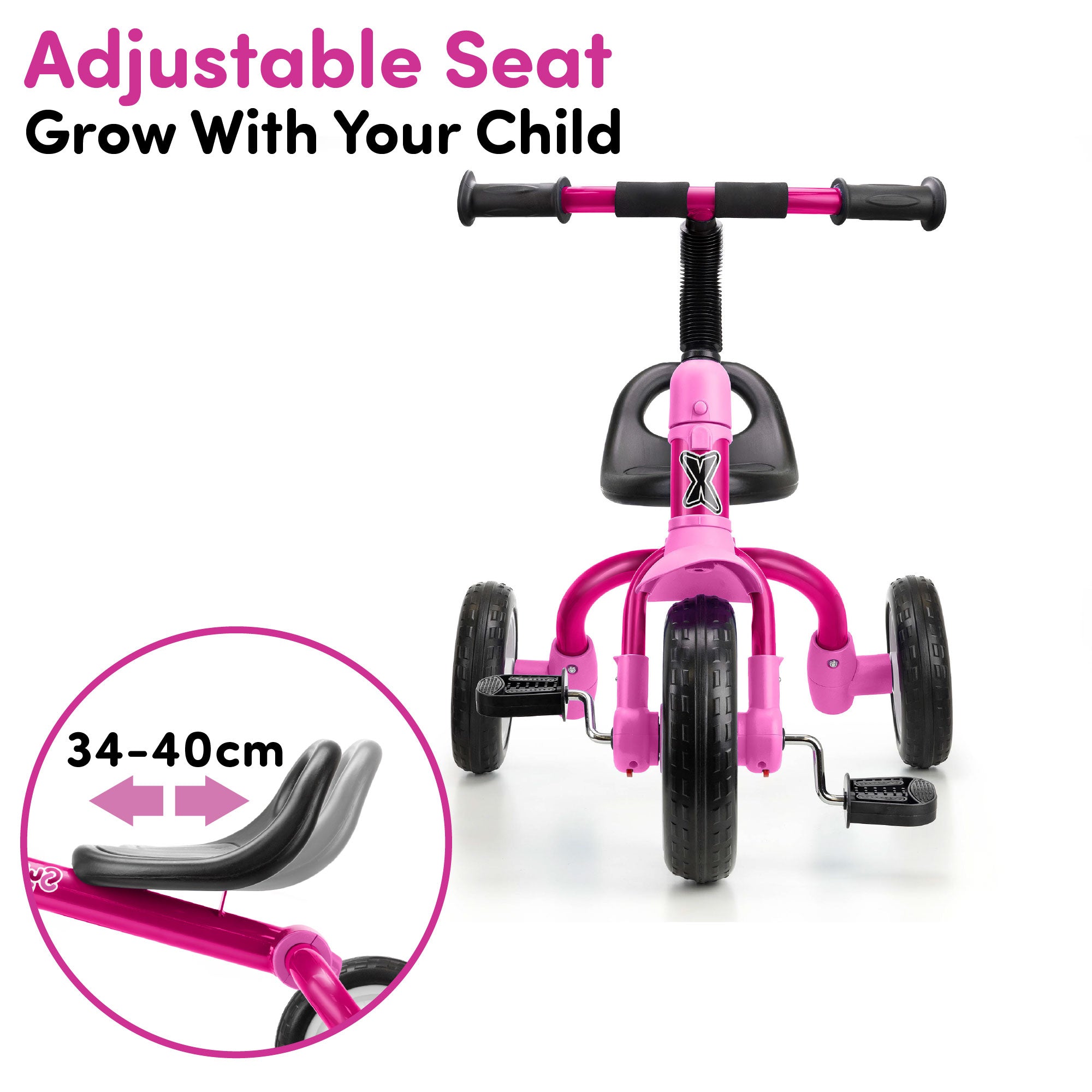 kids balance bike with adjustable seat 