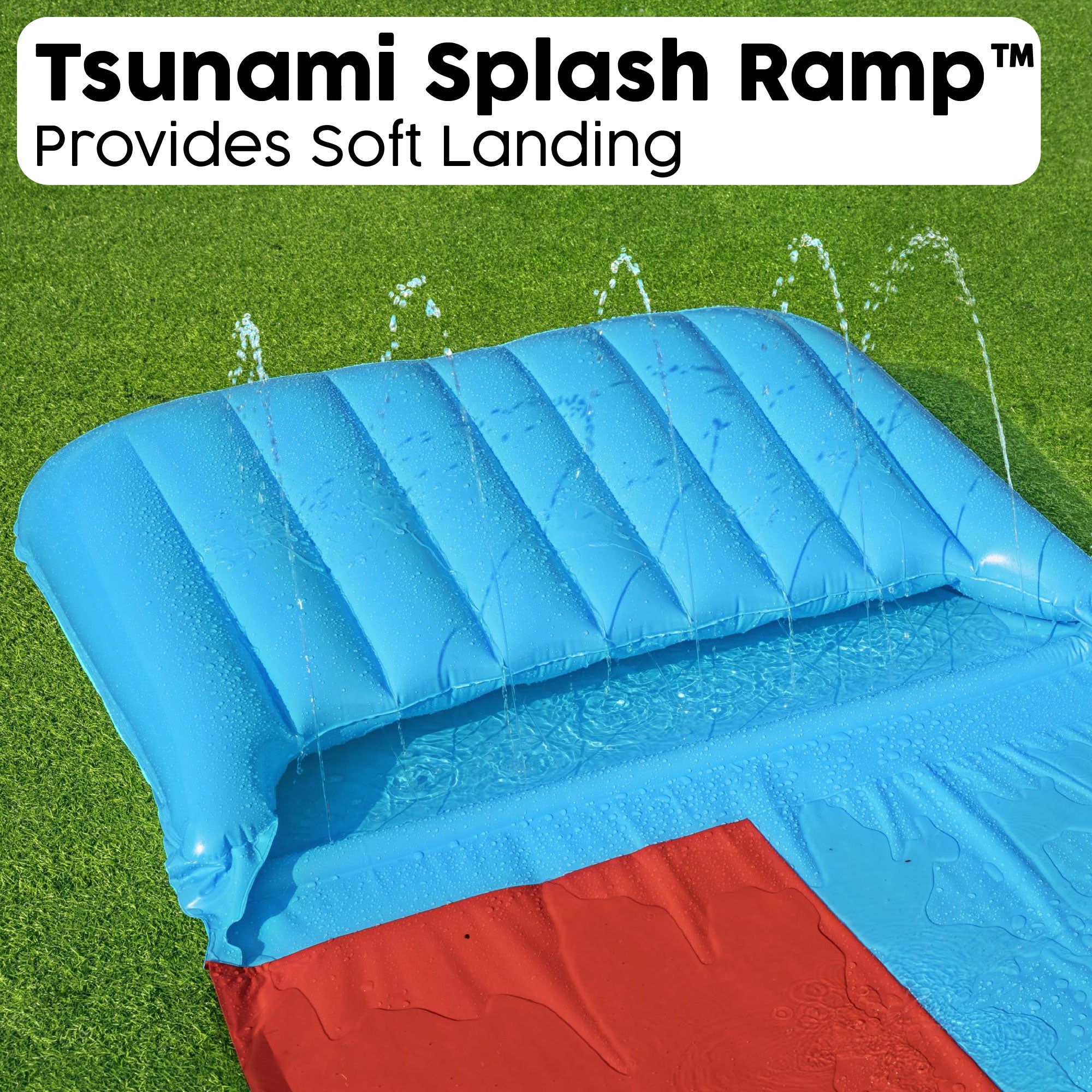 inflatable wet slide