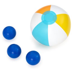 bestway paddling pool with inflatable beach balls