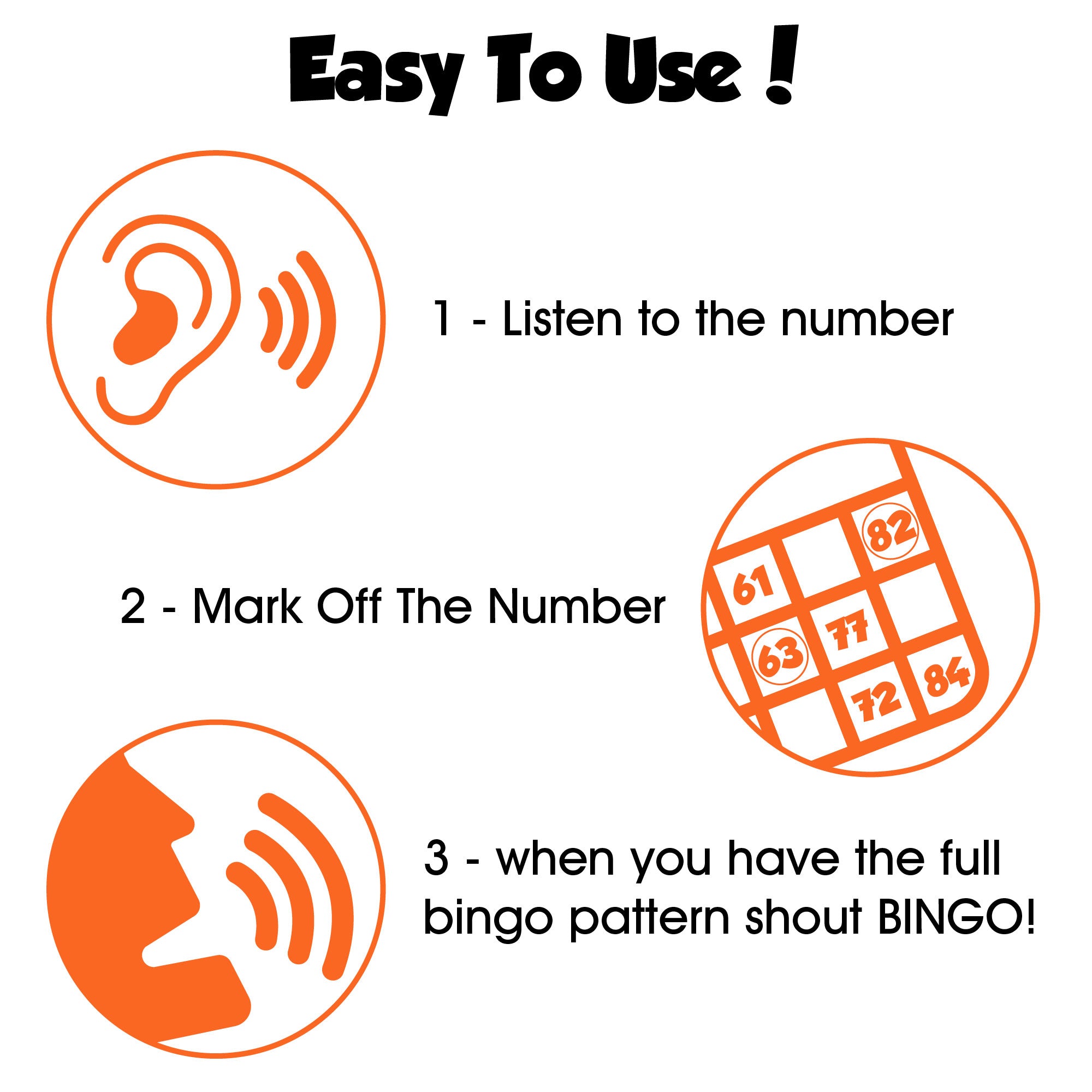 how to play bingo