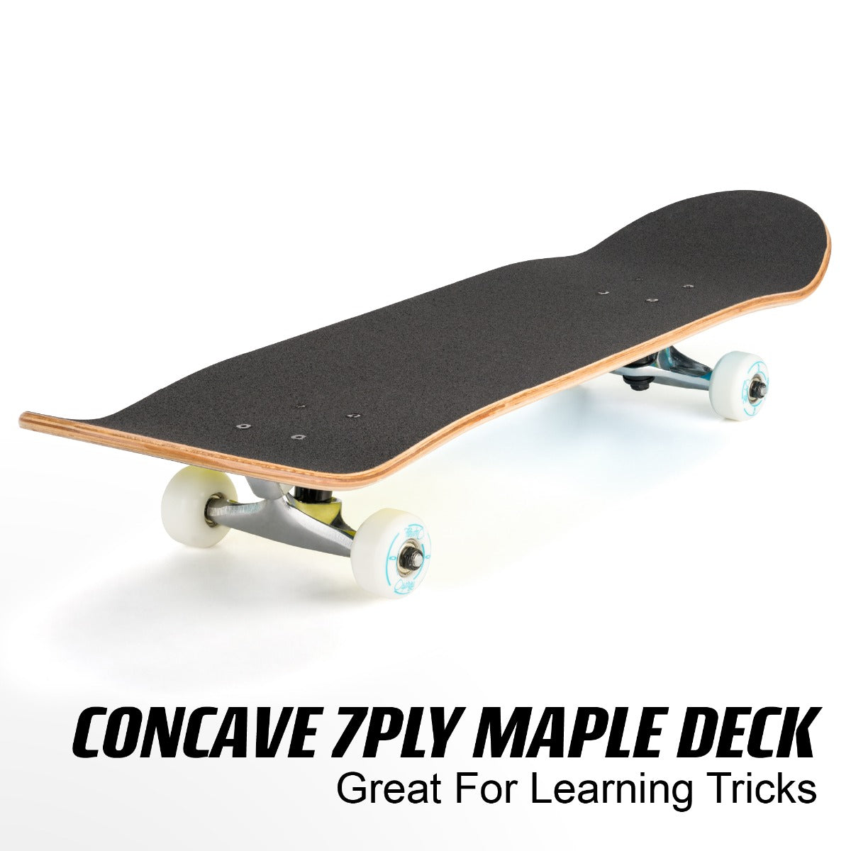 Skateboard for kids with bold design