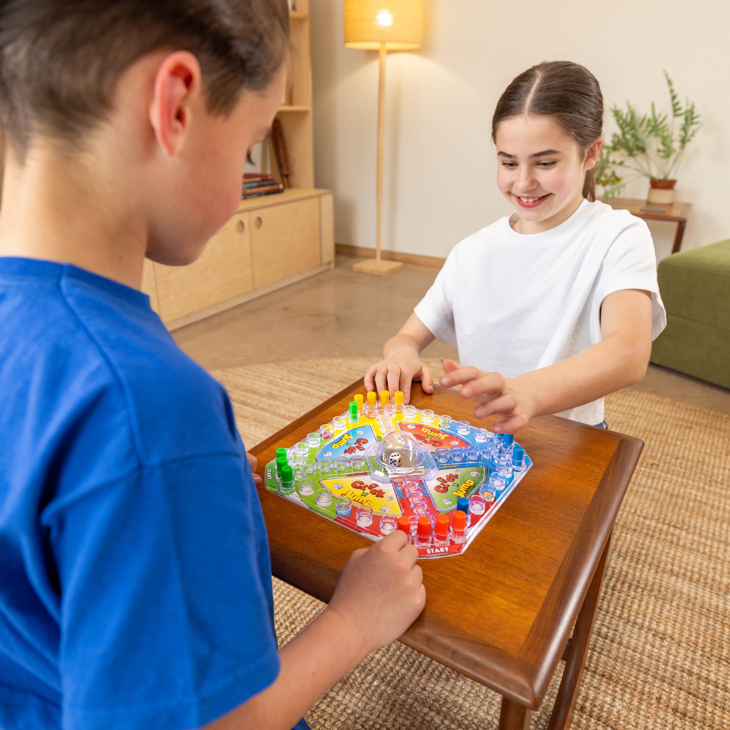 board game with dice