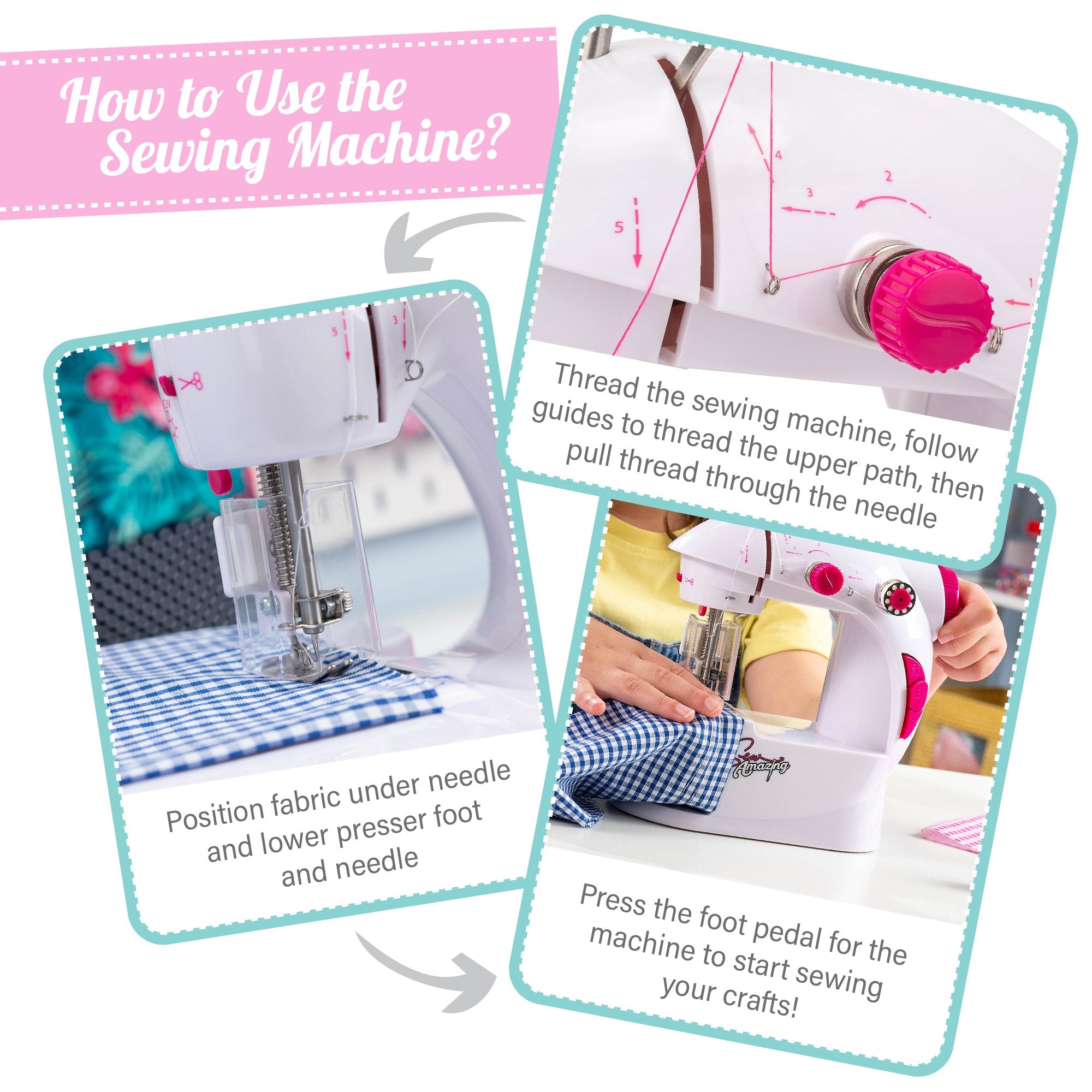 childrens sewing machine 