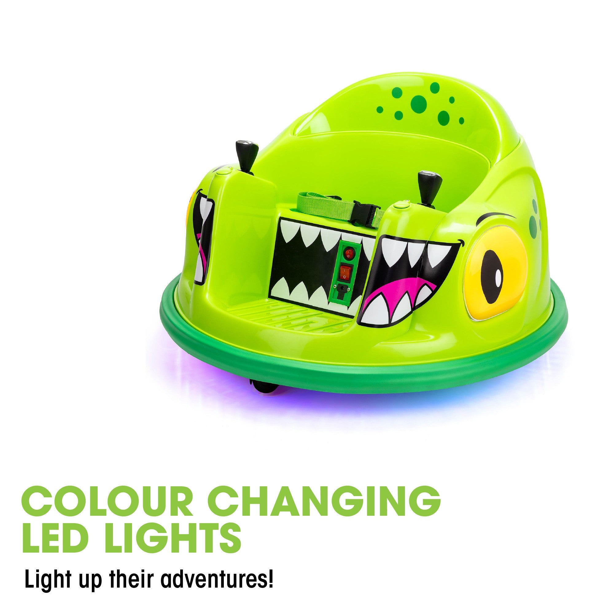 Xootz Electric Dinosaur Bumper Car Ride-On