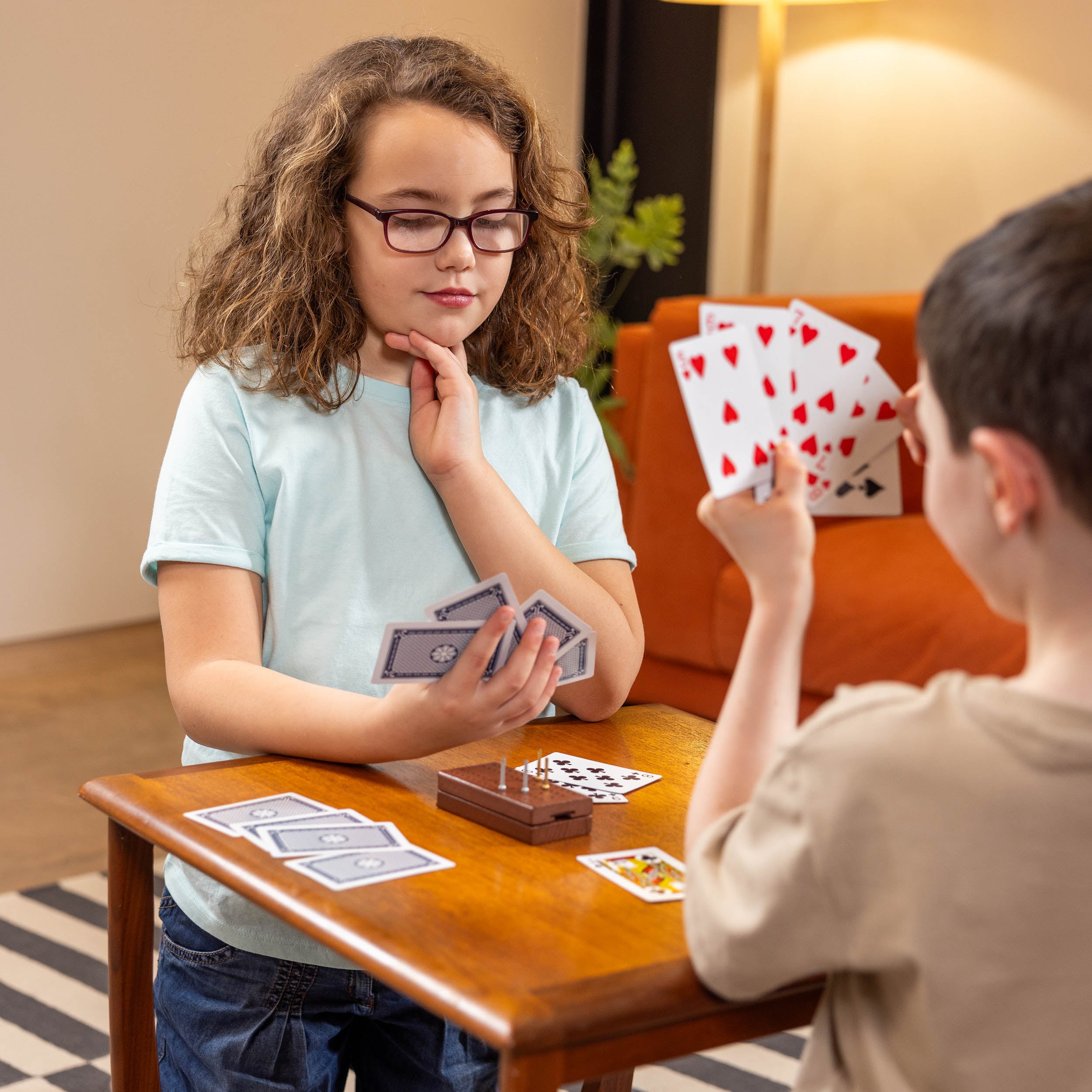  cribbage set with cards 