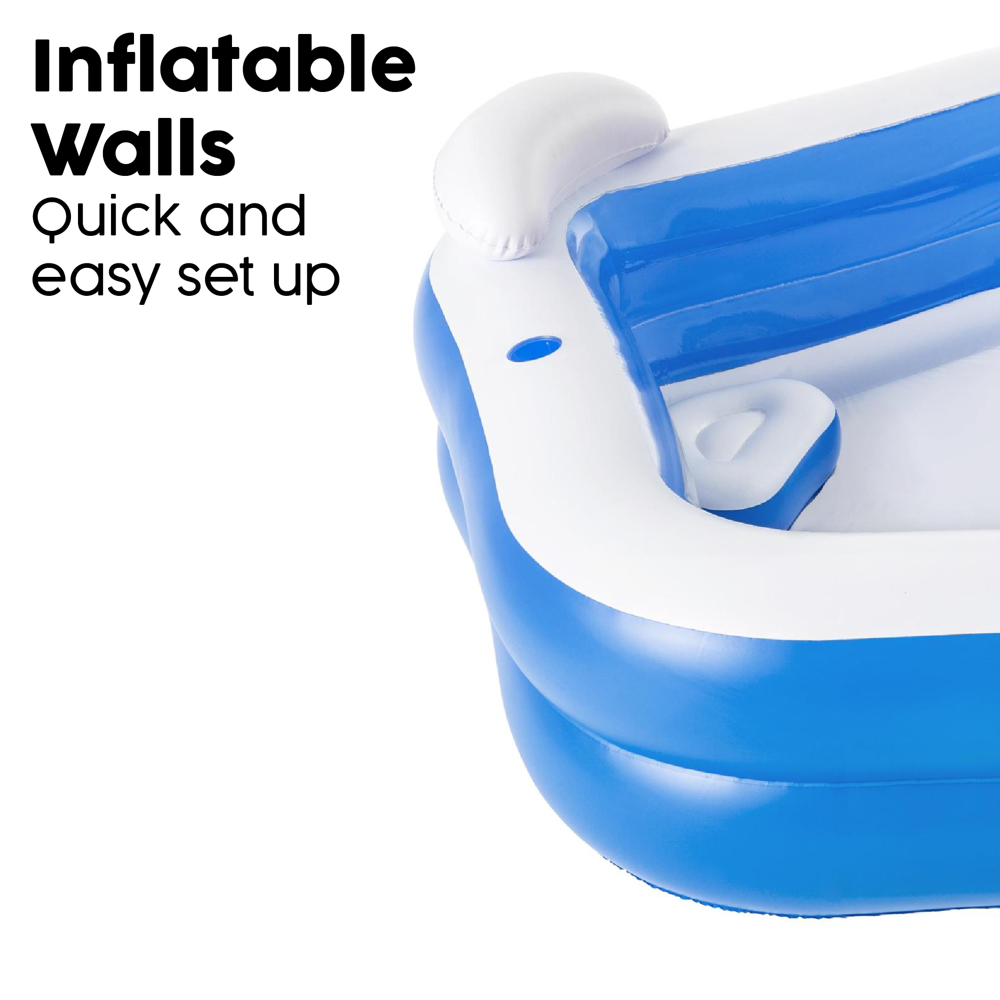 inflatable family pool