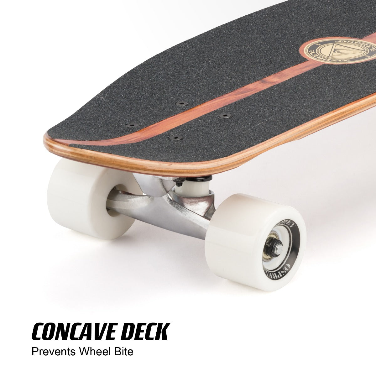 Low-rider skateboard with unique design