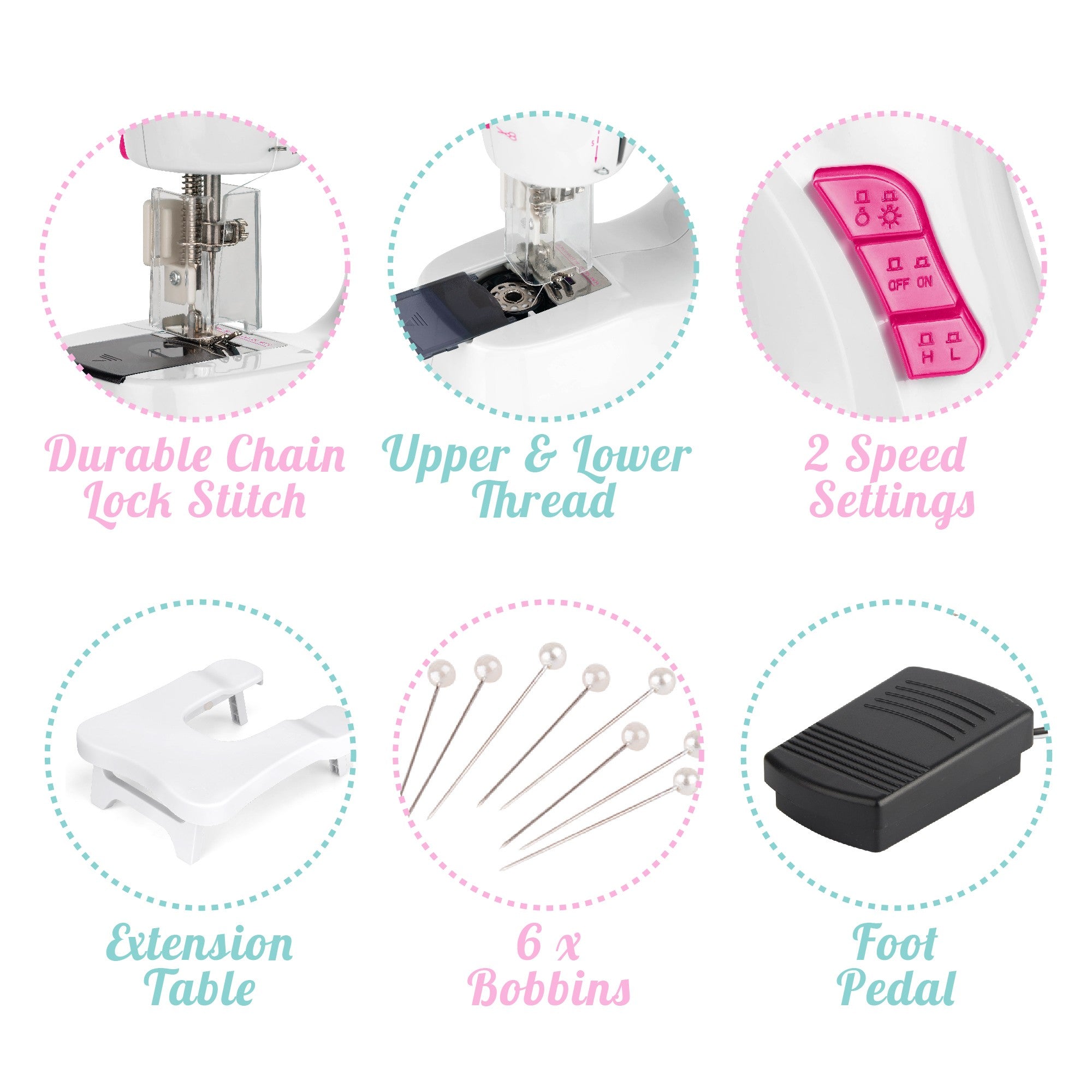 girls sewing machine 