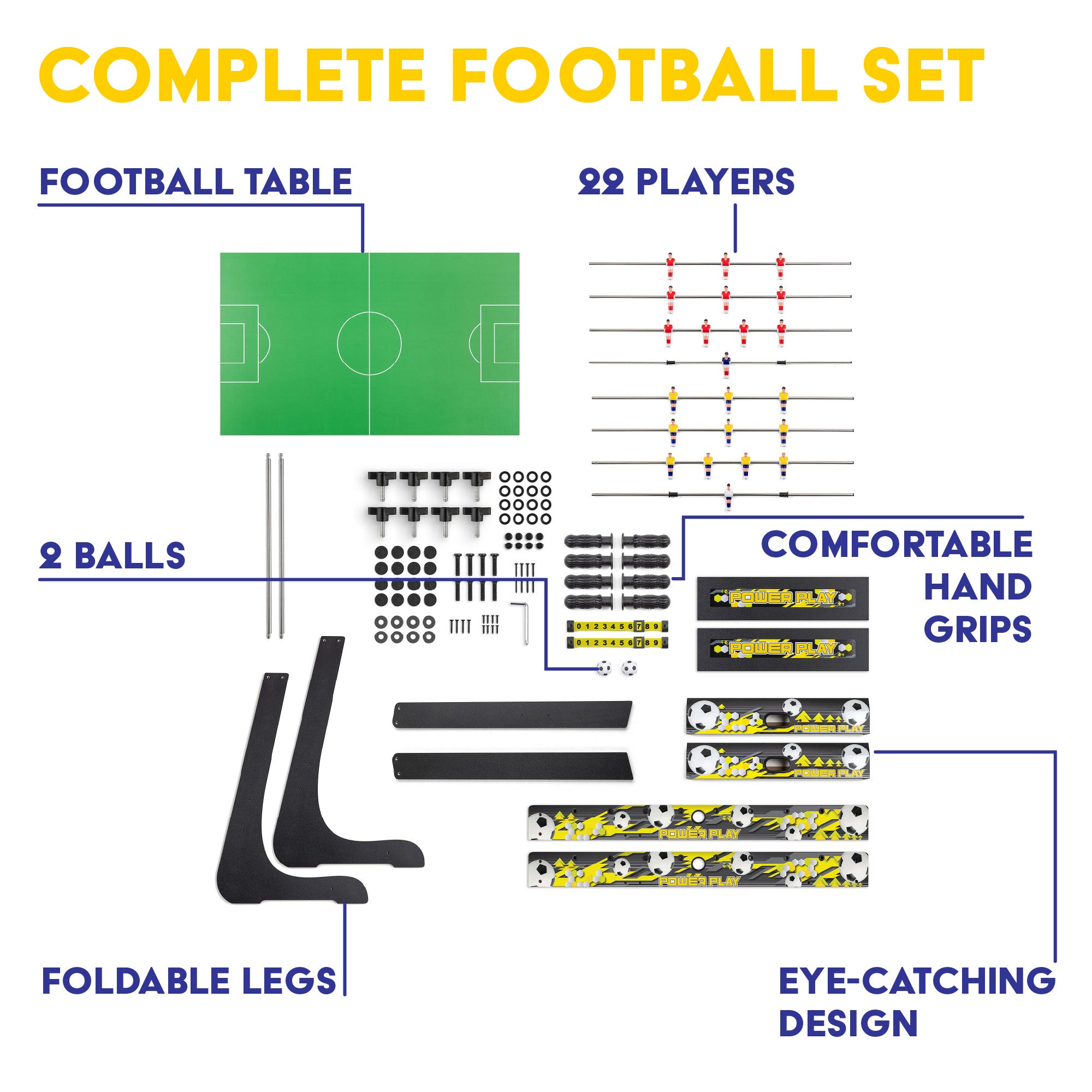 foldable football game