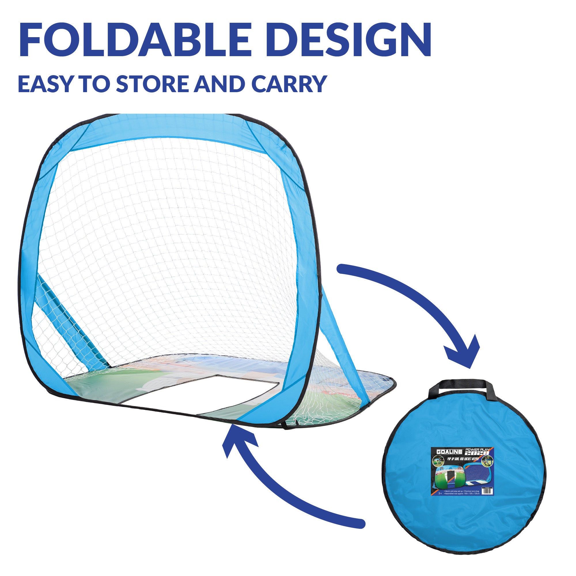 foldable pop up goal
