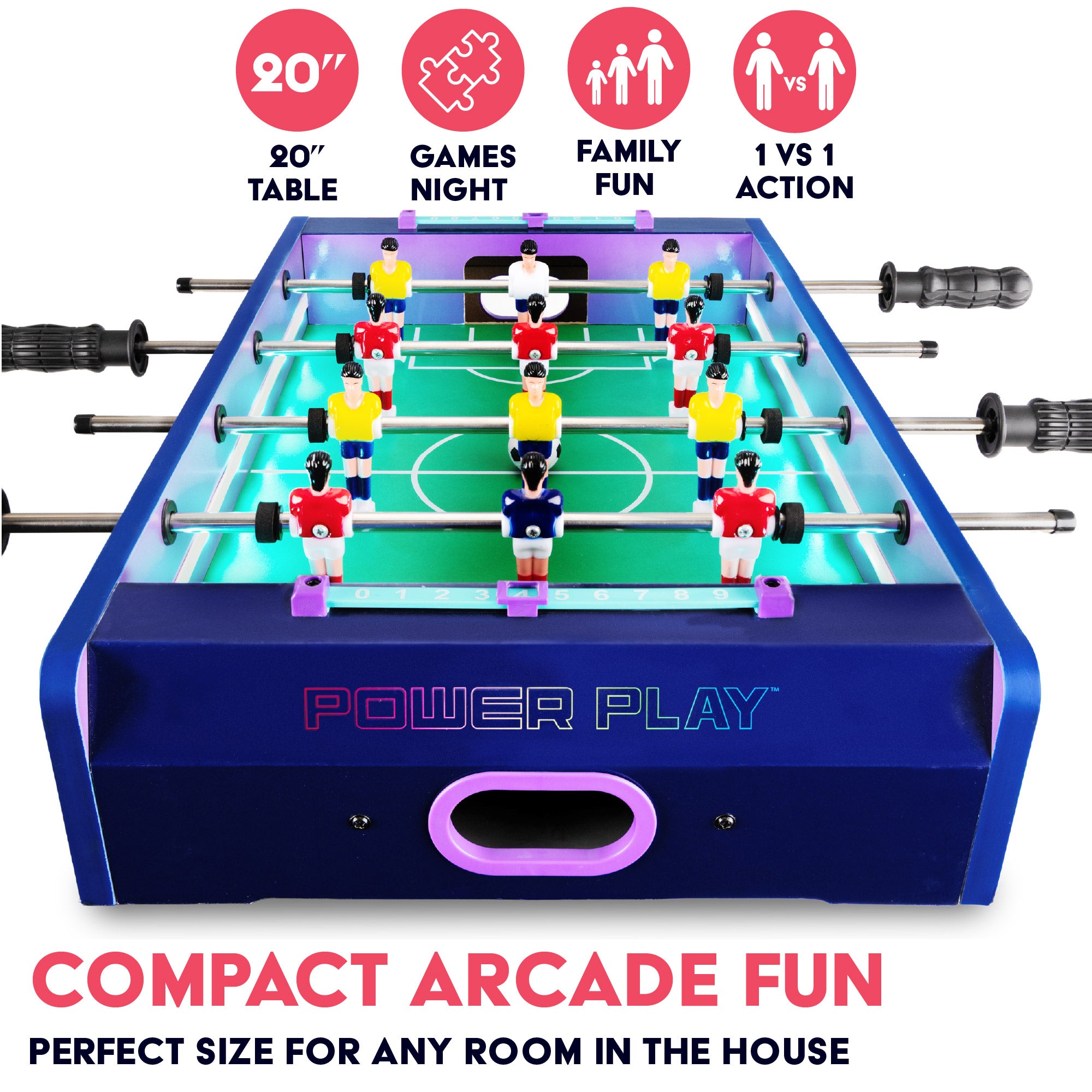LED 20” Football Games Table