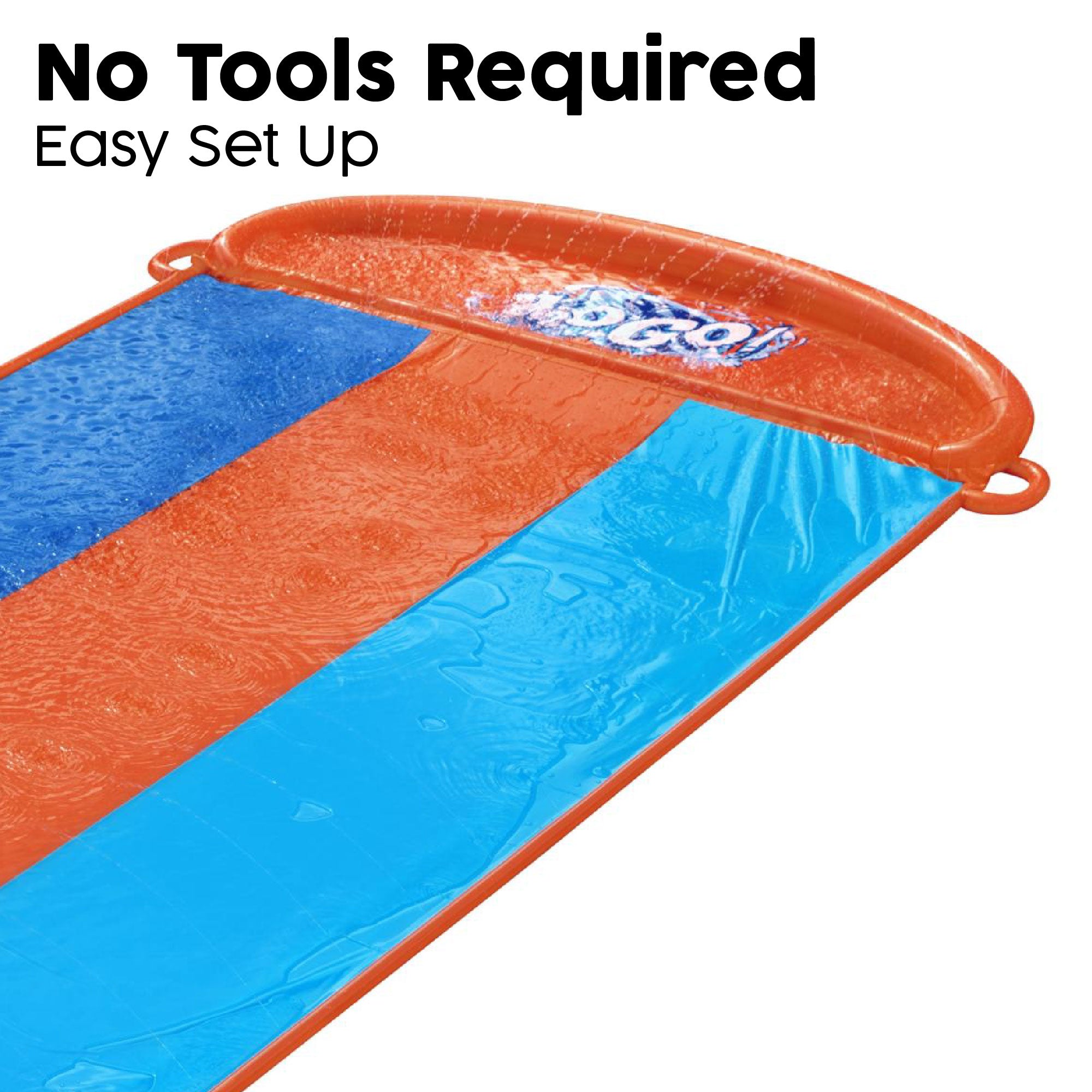 kids triple water slide