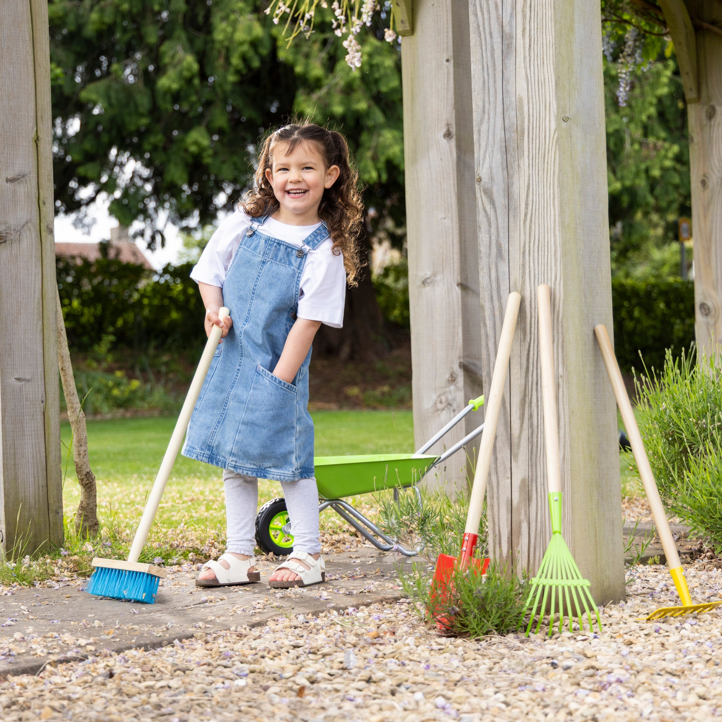 gardening broom for kids