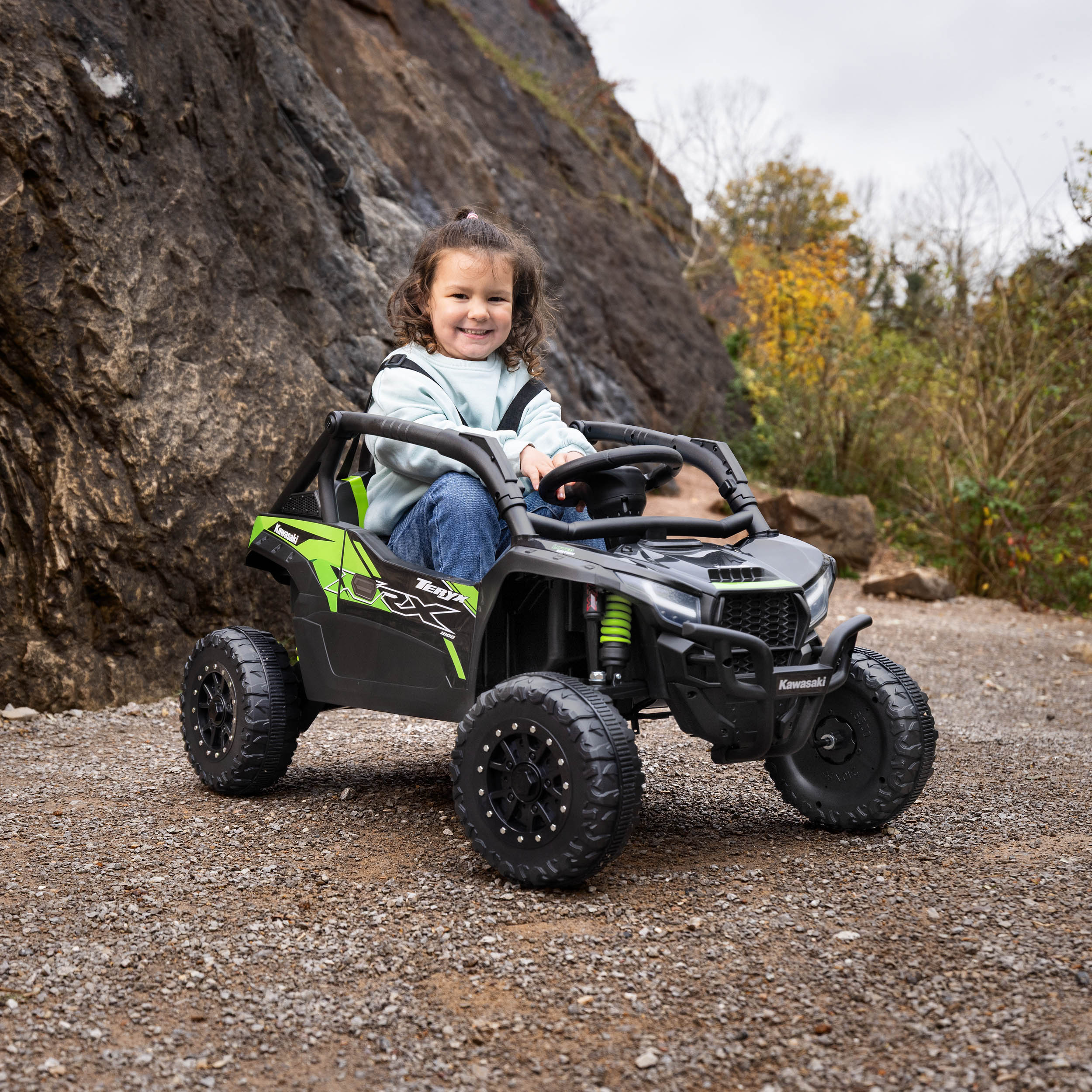 kawasaki off road ride on for kids