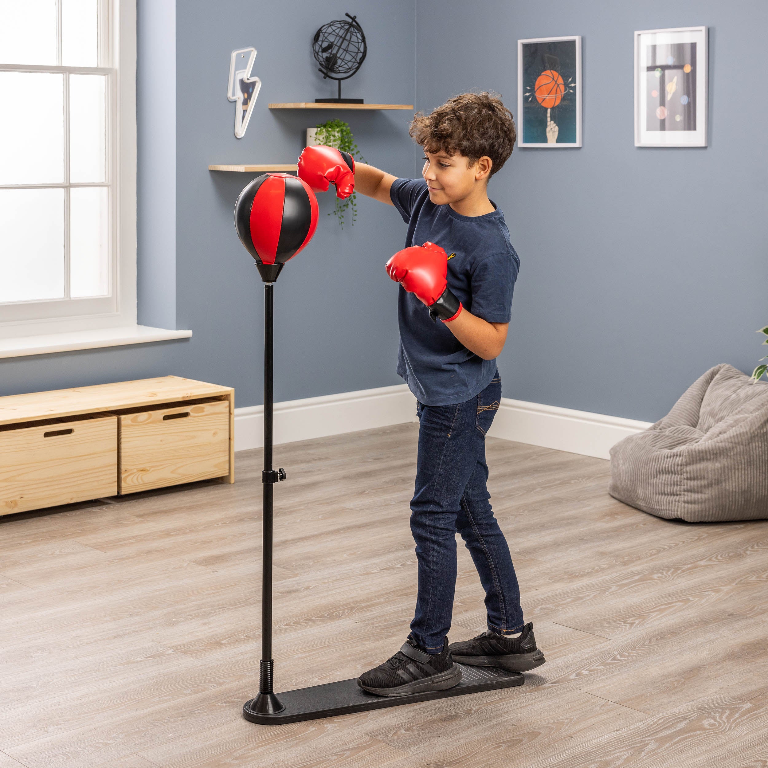 free standing boxing bag