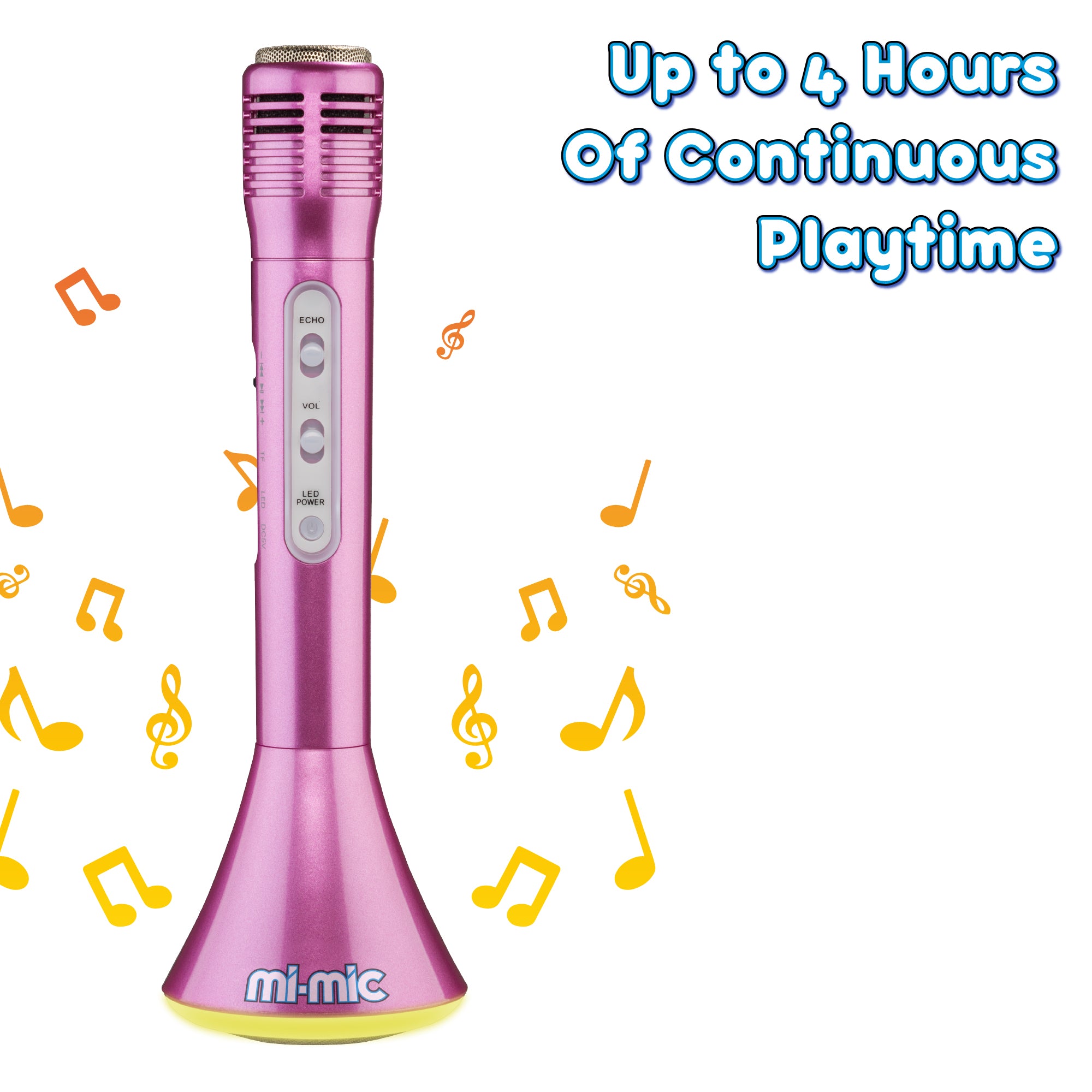 Mi-Mic Microphone Speaker - Pink